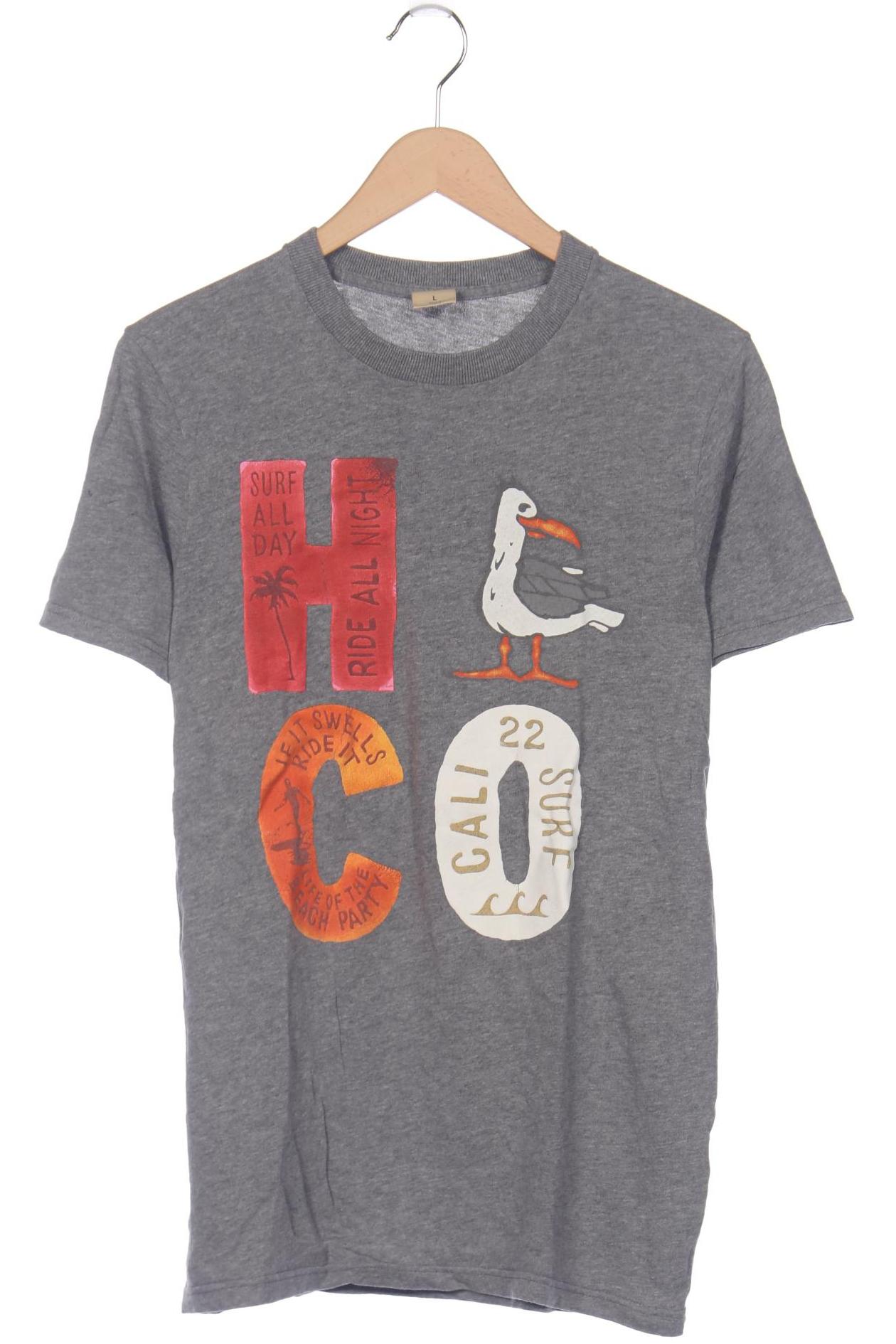 

Hollister Herren T-Shirt, grau, Gr. 52