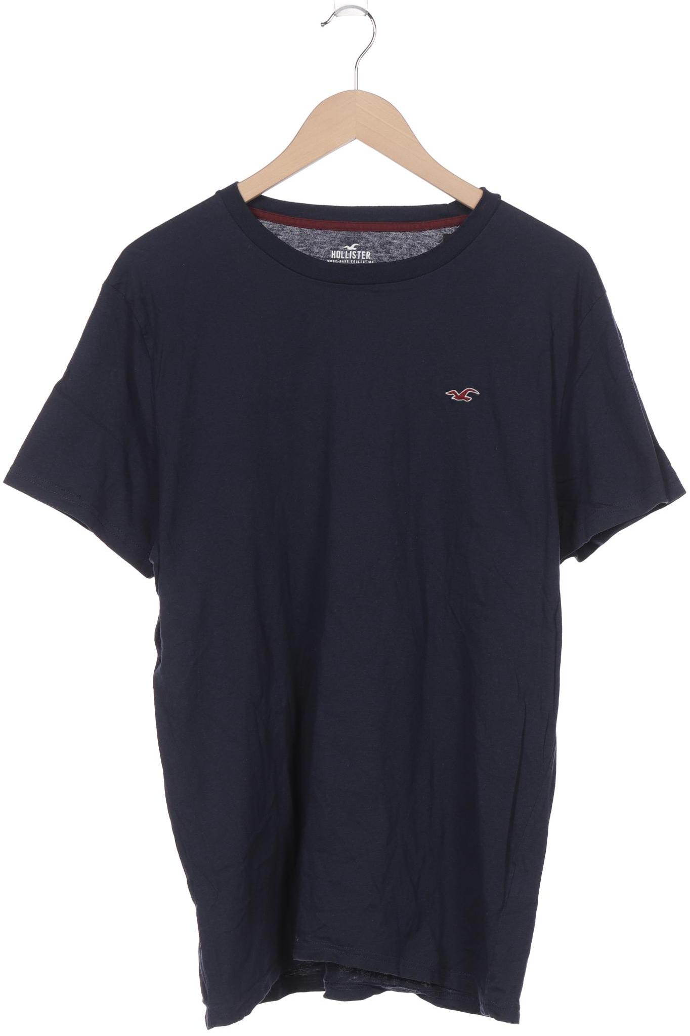 

Hollister Herren T-Shirt, marineblau