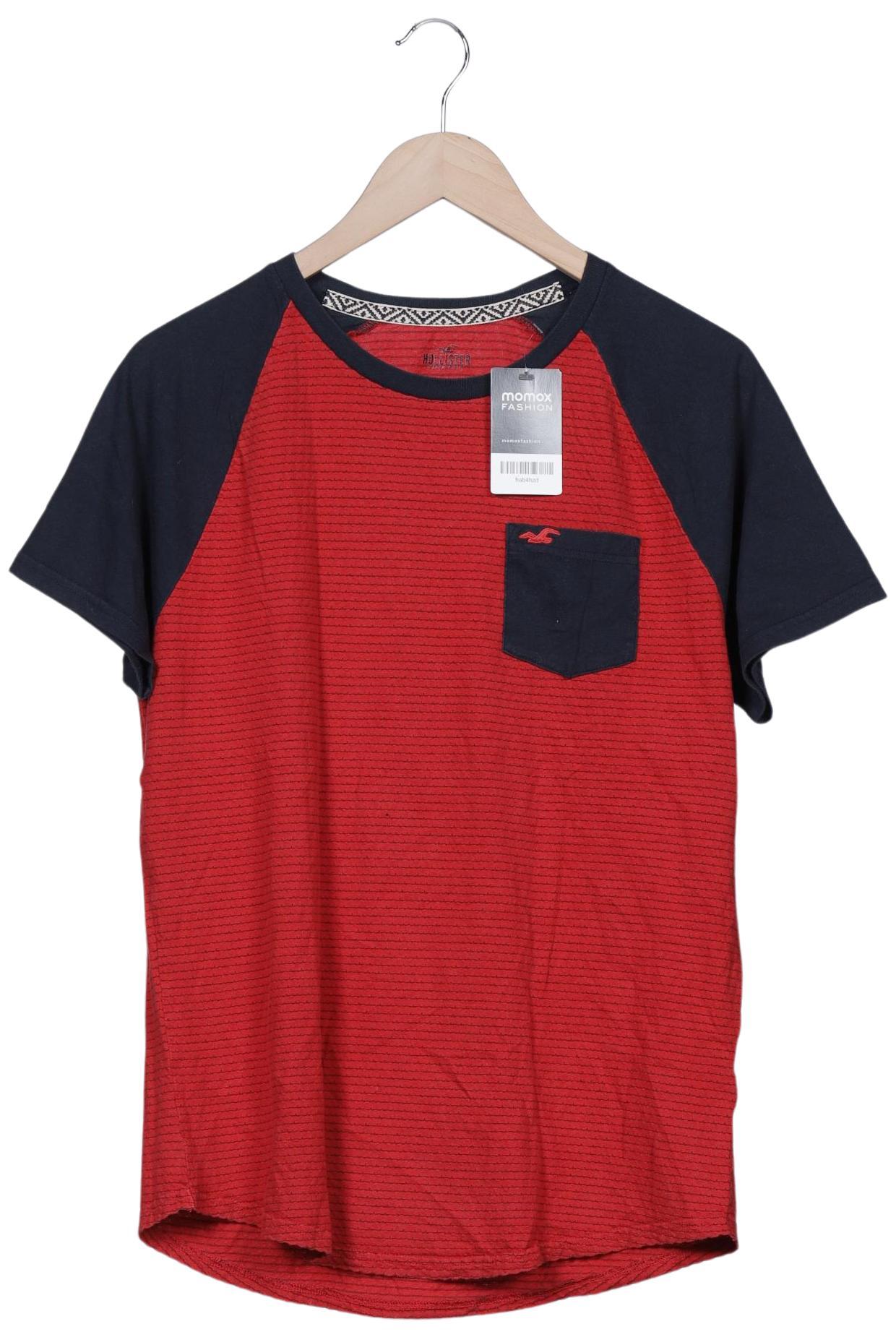 

Hollister Herren T-Shirt, rot, Gr. 48