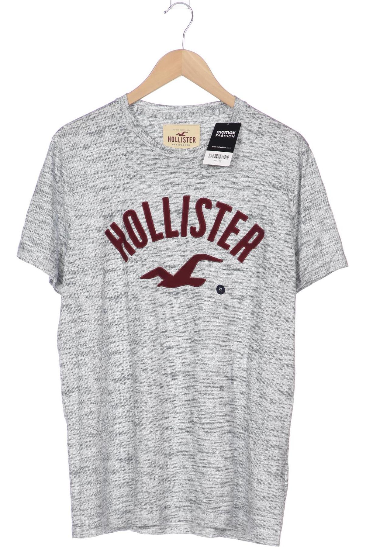 

Hollister Herren T-Shirt, grau, Gr. 54