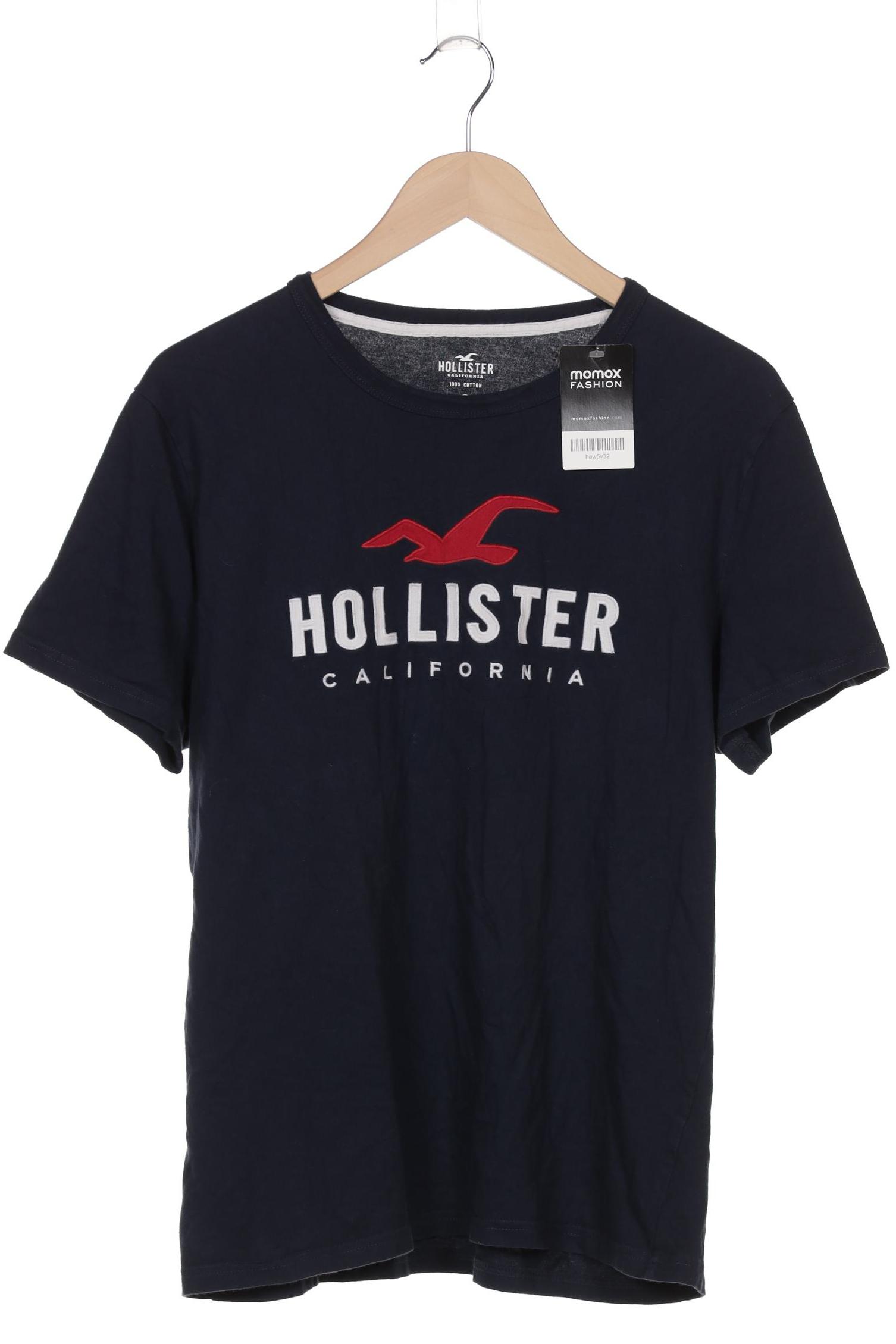 

Hollister Herren T-Shirt, marineblau, Gr. 52