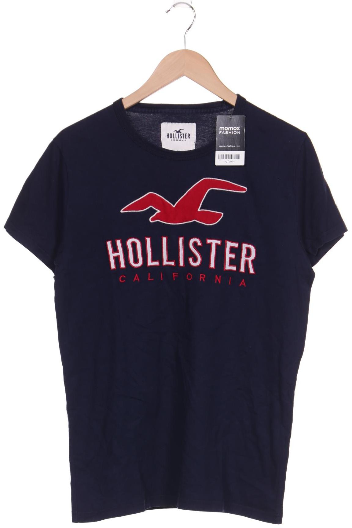 

Hollister Herren T-Shirt, marineblau