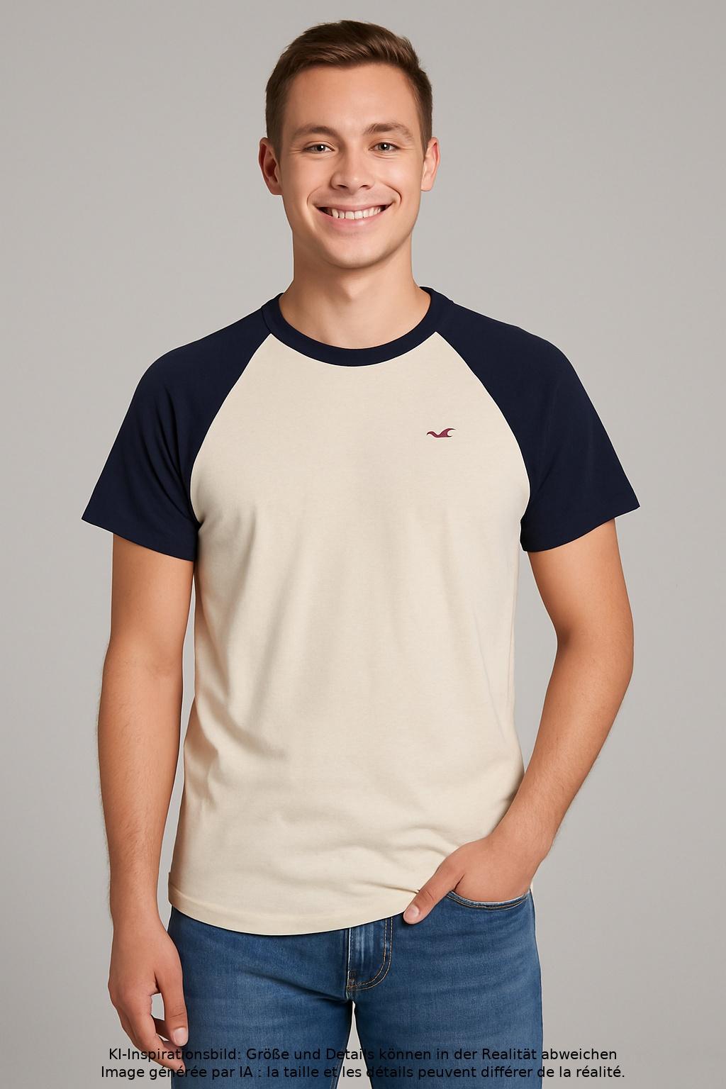 

Hollister Herren T-Shirt, mehrfarbig, Gr. 44