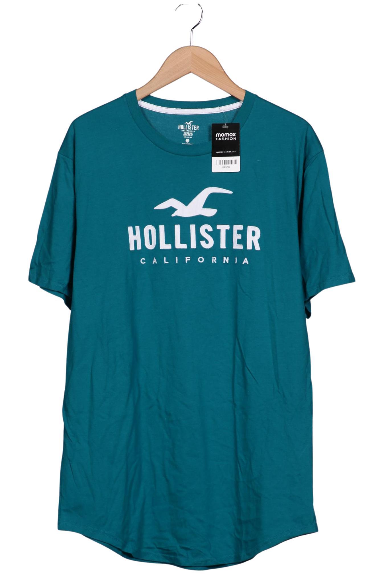 

Hollister Herren T-Shirt, türkis, Gr. 54