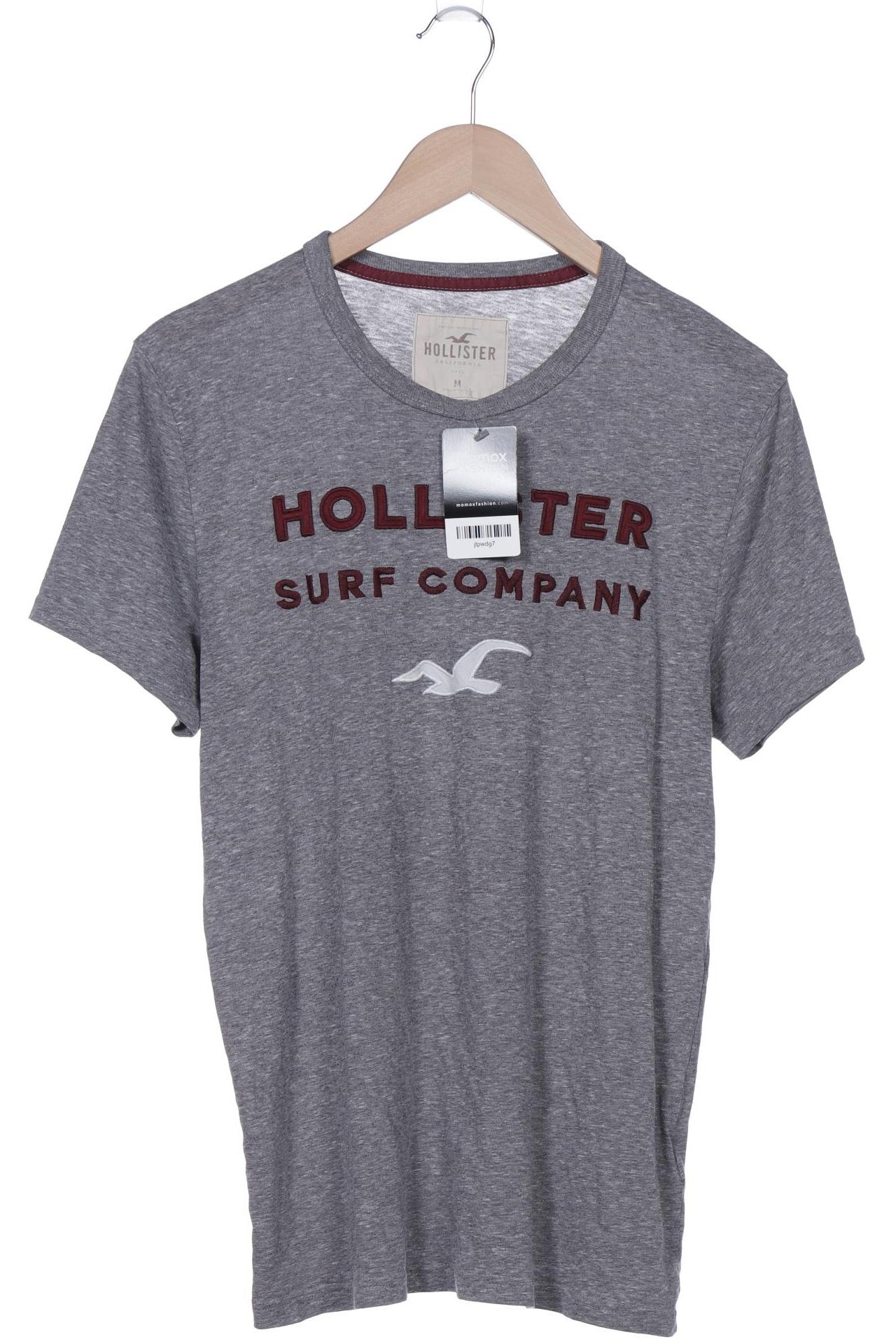 

Hollister Herren T-Shirt, grau, Gr. 48