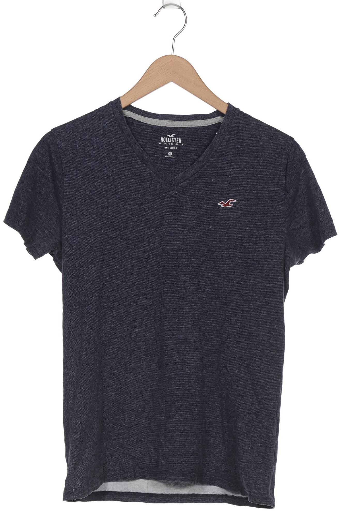 

Hollister Herren T-Shirt, marineblau