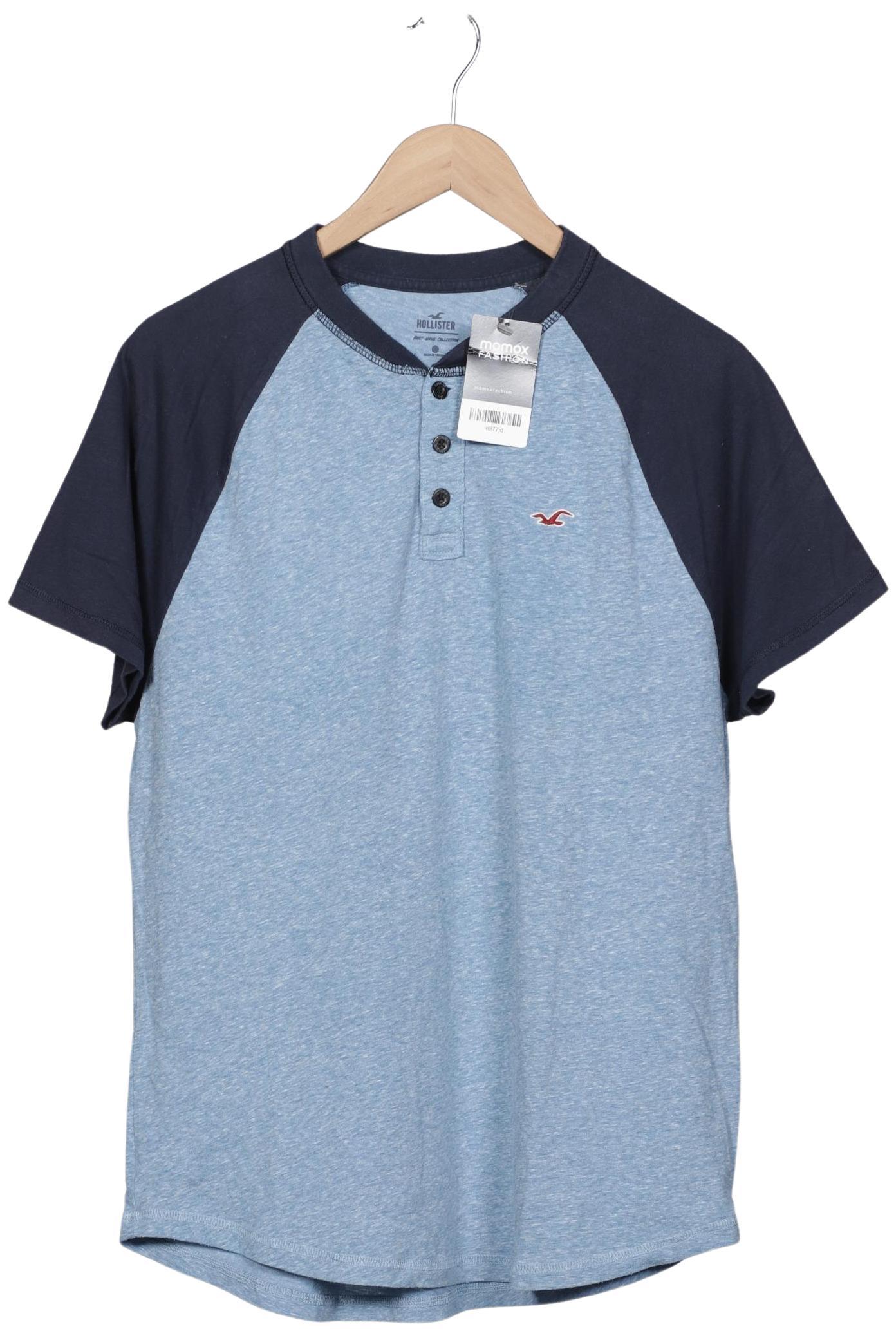 

Hollister Herren T-Shirt, blau, Gr. 52