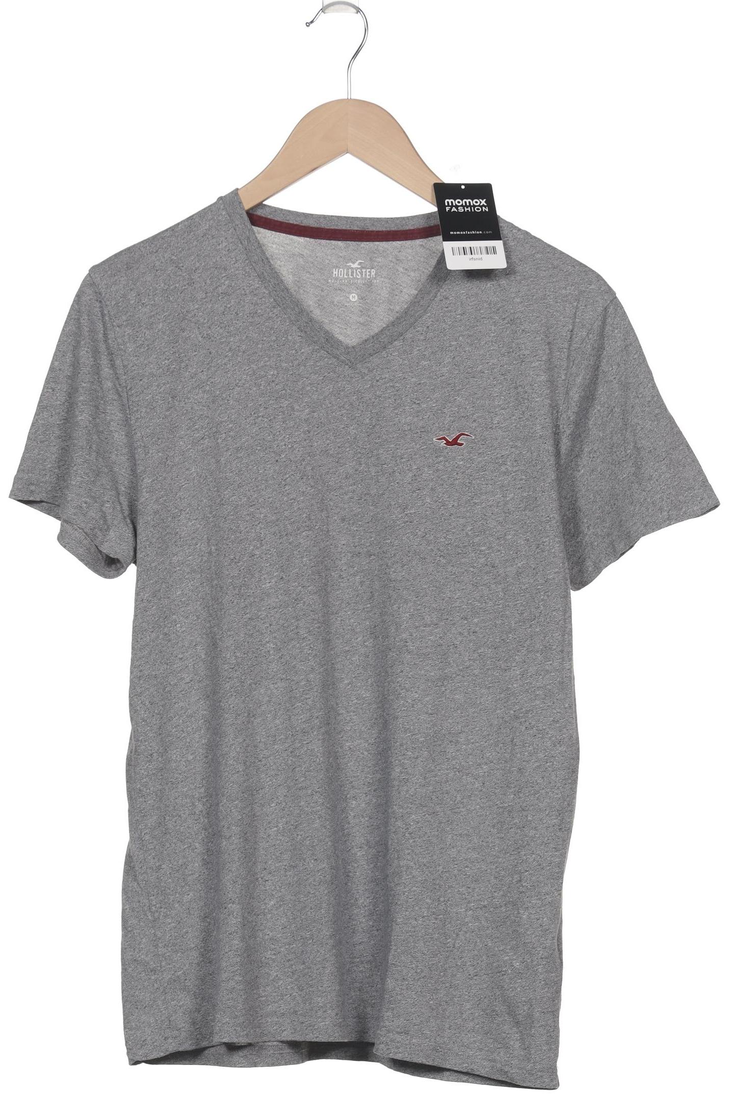 

Hollister Herren T-Shirt, grau, Gr. 48