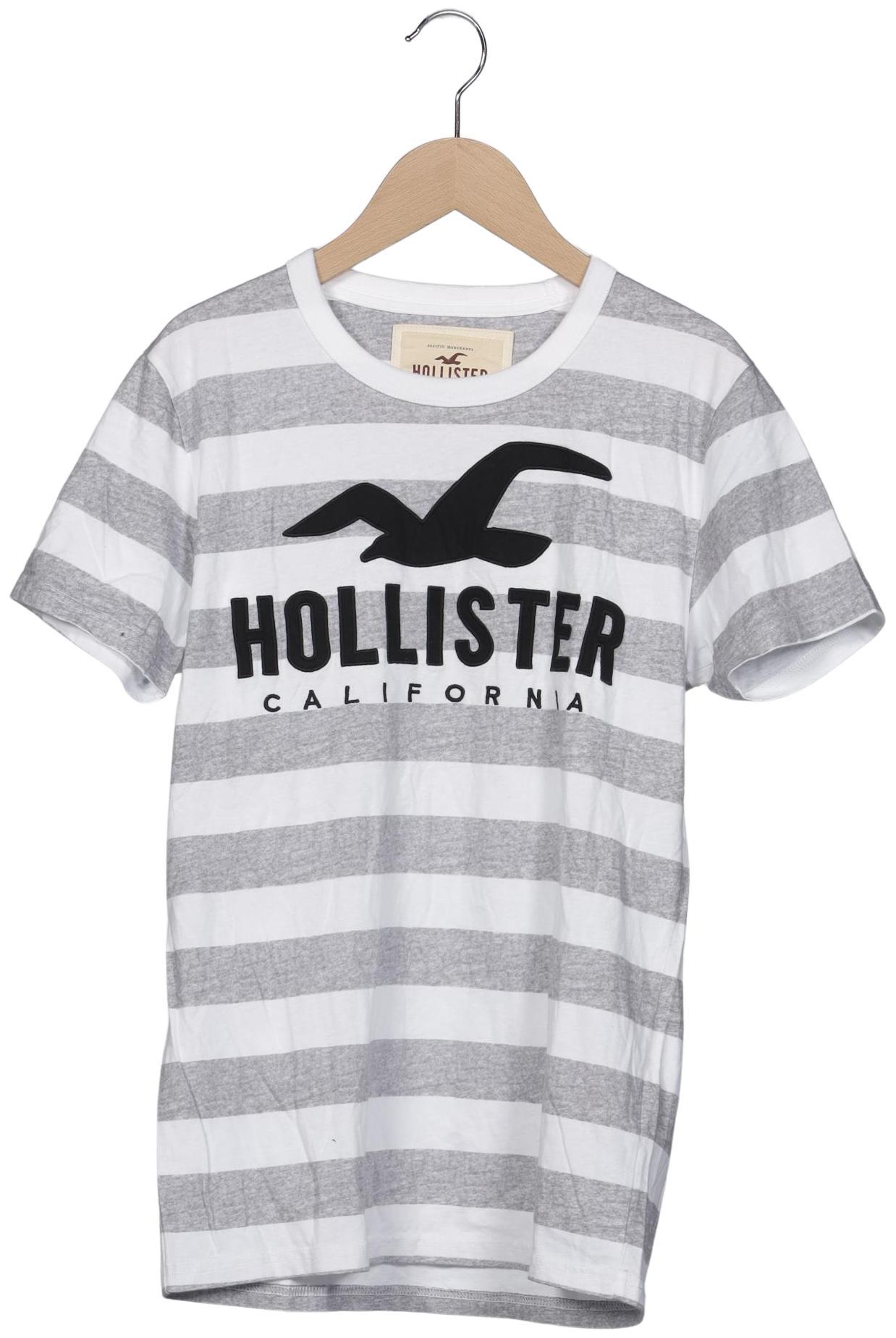 

Hollister Herren T-Shirt, grau, Gr. 44