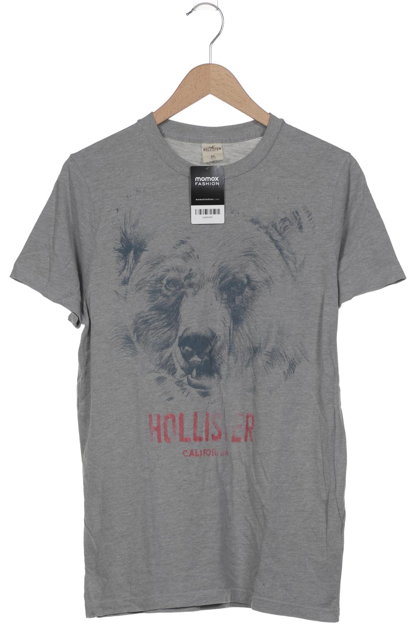 

Hollister Herren T-Shirt, grau, Gr. 54