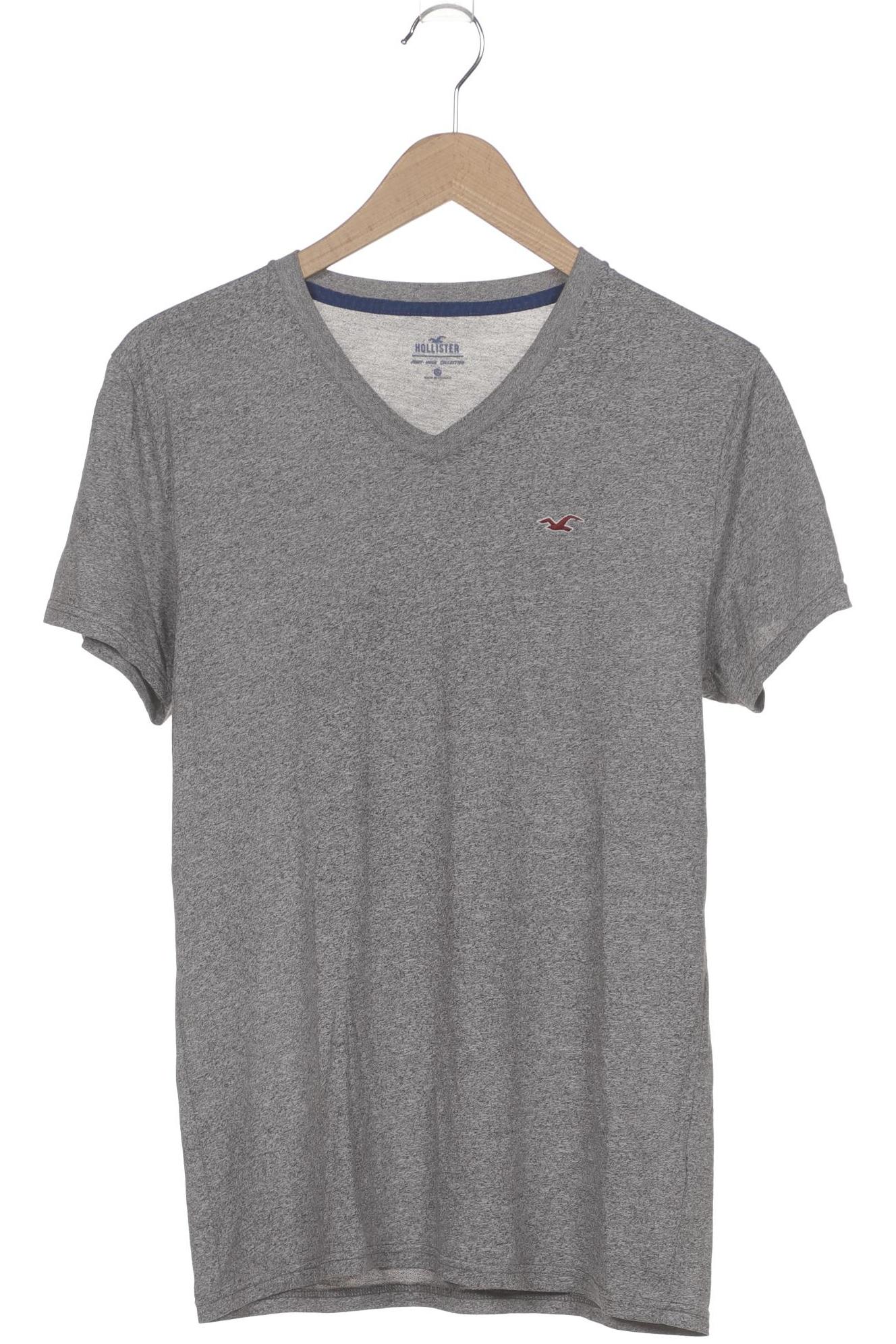 

Hollister Herren T-Shirt, grau, Gr. 48