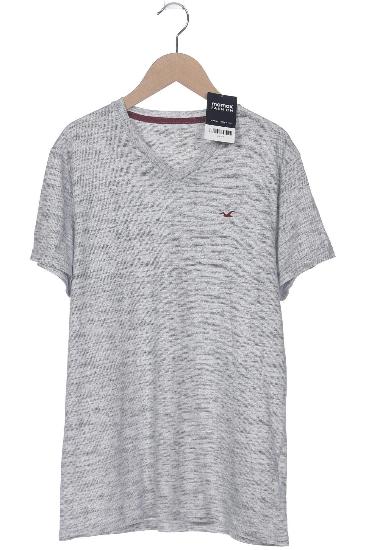 

Hollister Herren T-Shirt, grau, Gr. 46