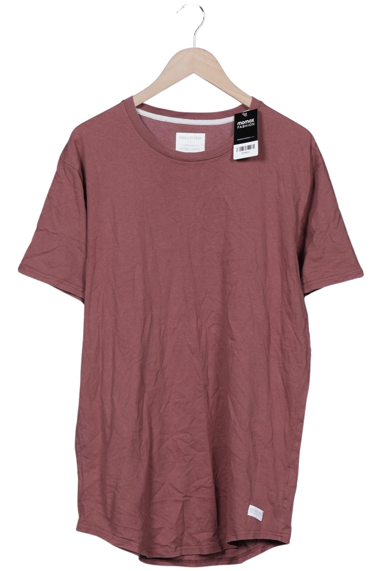 

Hollister Herren T-Shirt, bordeaux, Gr. 54