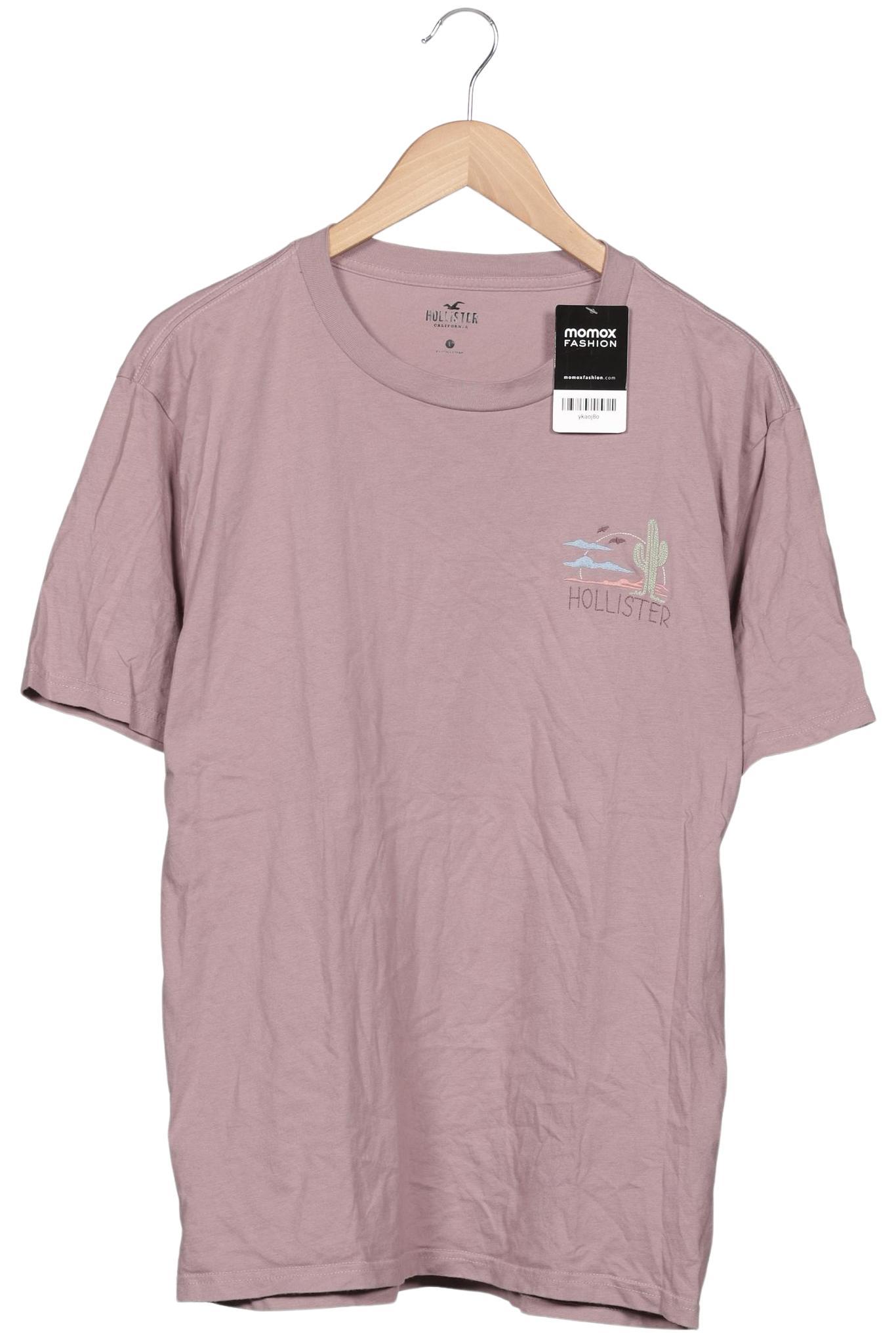 

Hollister Herren T-Shirt, pink, Gr. 52