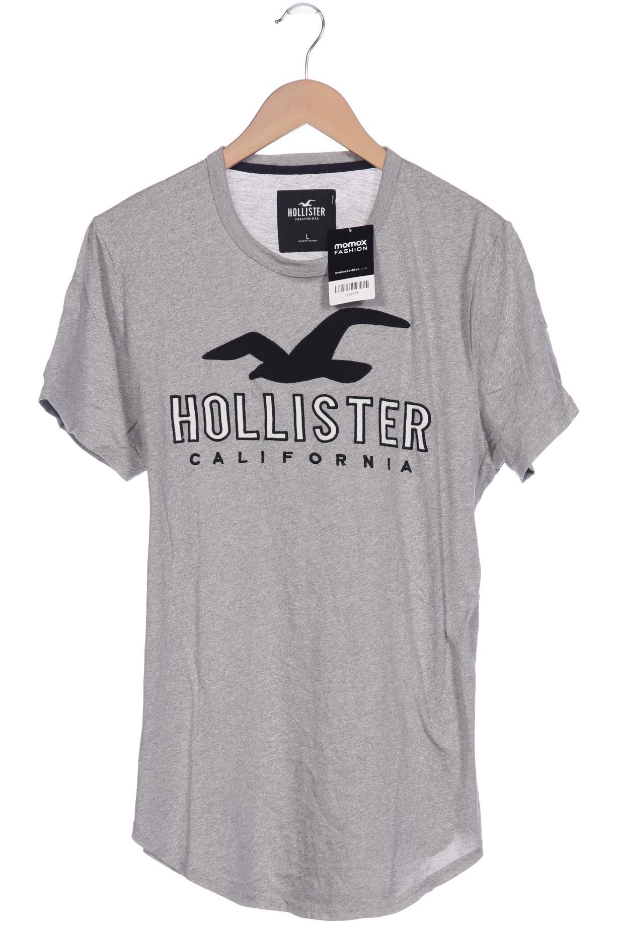 

Hollister Herren T-Shirt, grau, Gr. 52