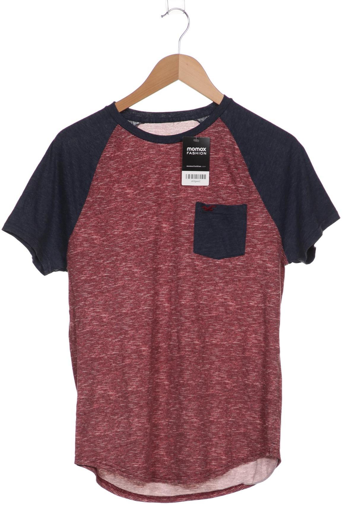 

Hollister Herren T-Shirt, bordeaux, Gr. 46