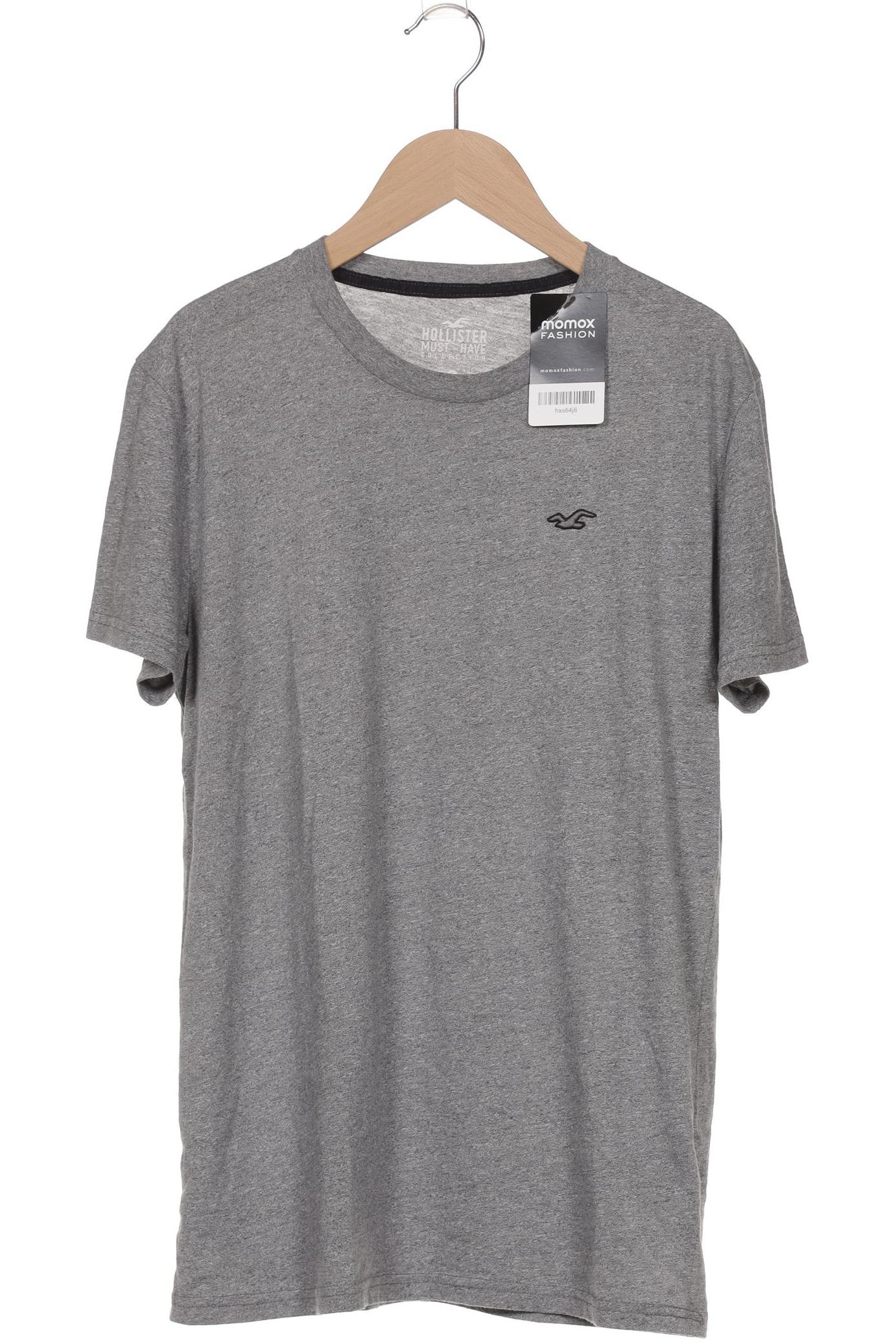 

Hollister Herren T-Shirt, grau, Gr. 46