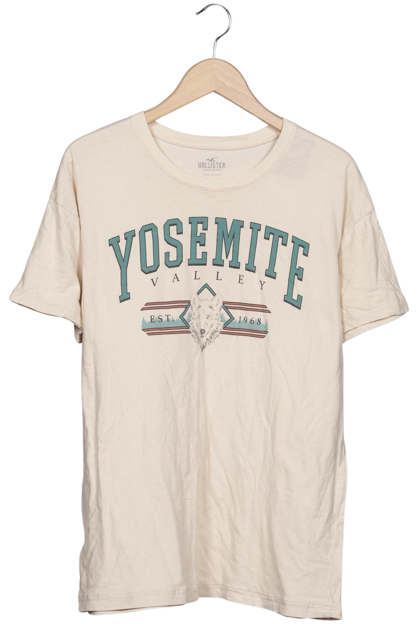 

Hollister Herren T-Shirt, beige, Gr. 48