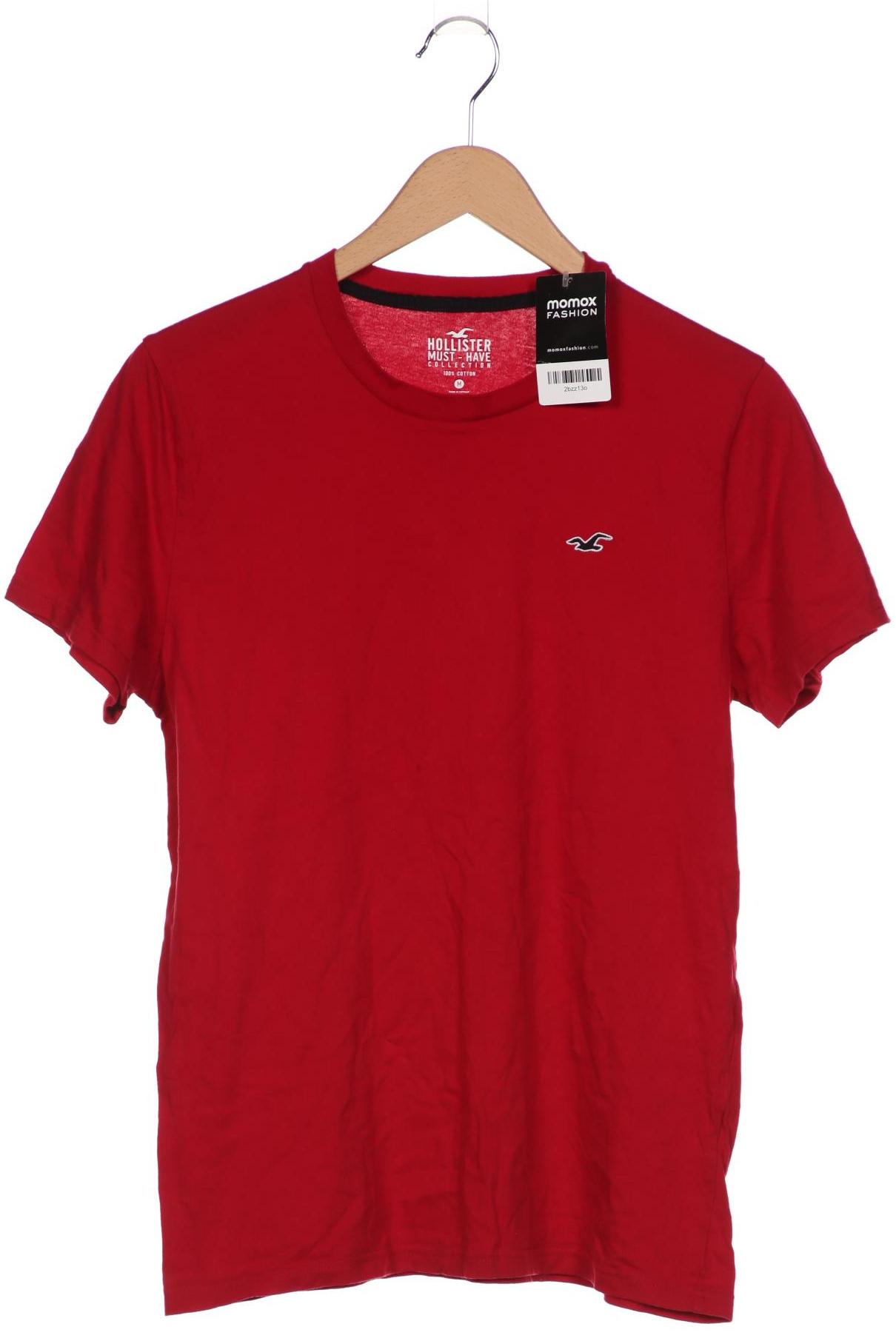 

Hollister Herren T-Shirt, rot, Gr. 48