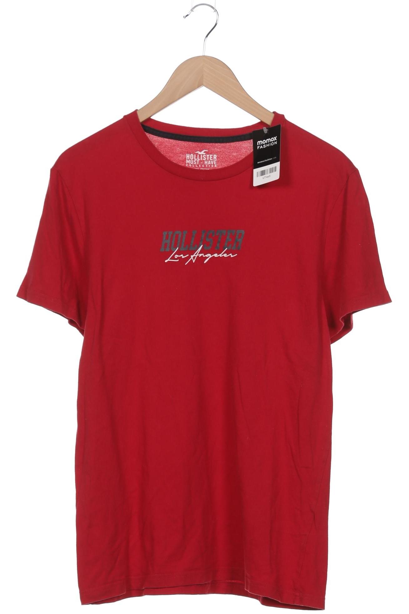 

Hollister Herren T-Shirt, rot, Gr. 52