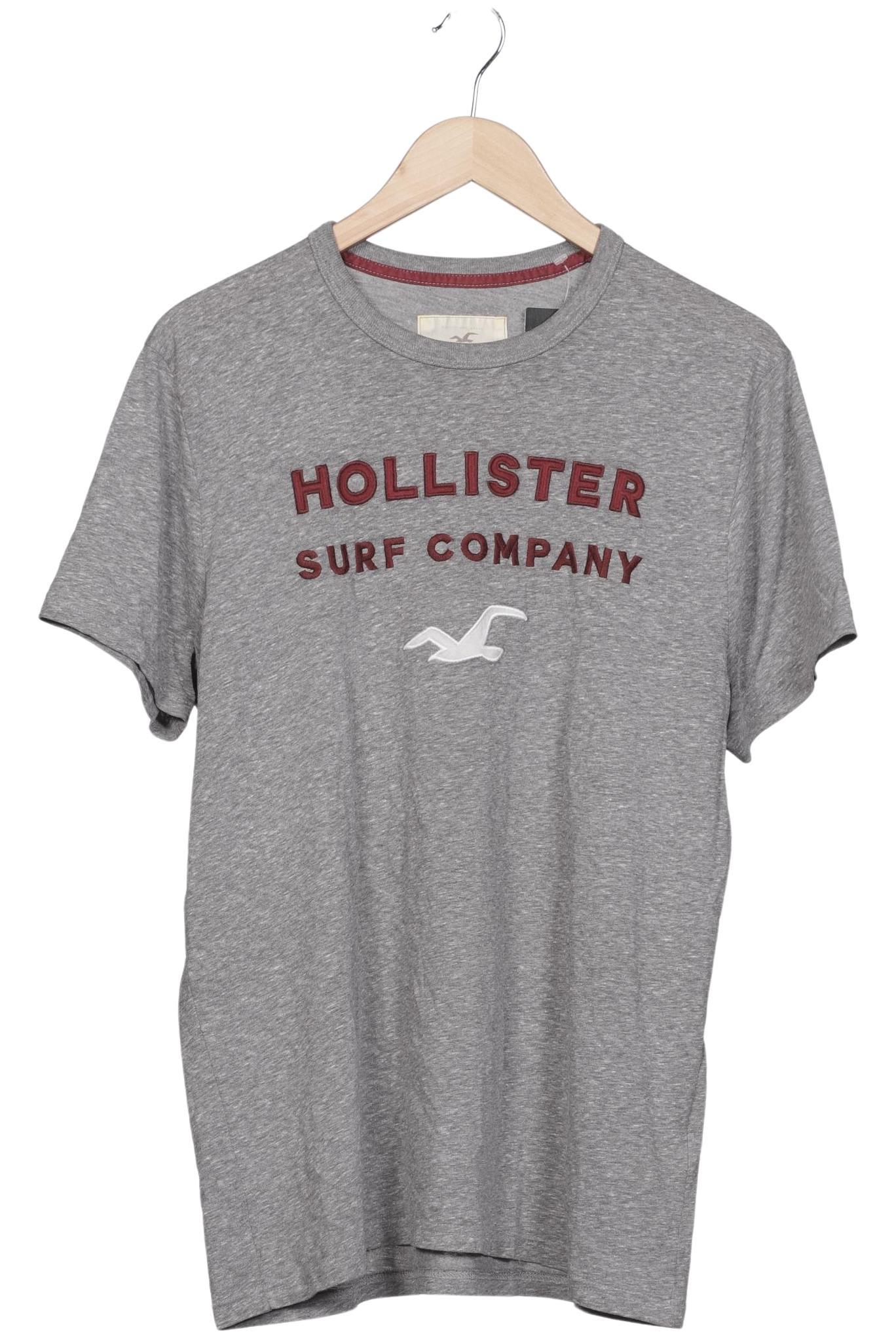 

Hollister Herren T-Shirt, grau, Gr. 54