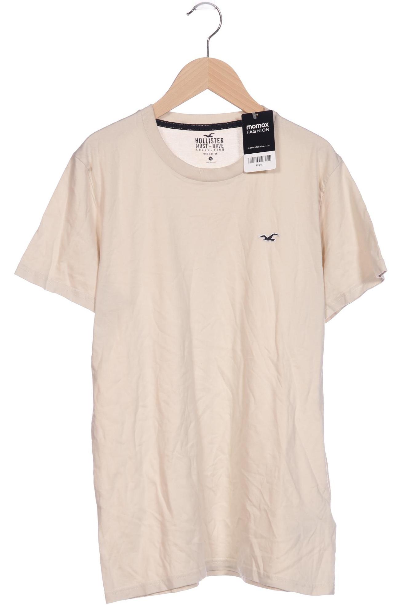 

Hollister Herren T-Shirt, cremeweiß, Gr. 48