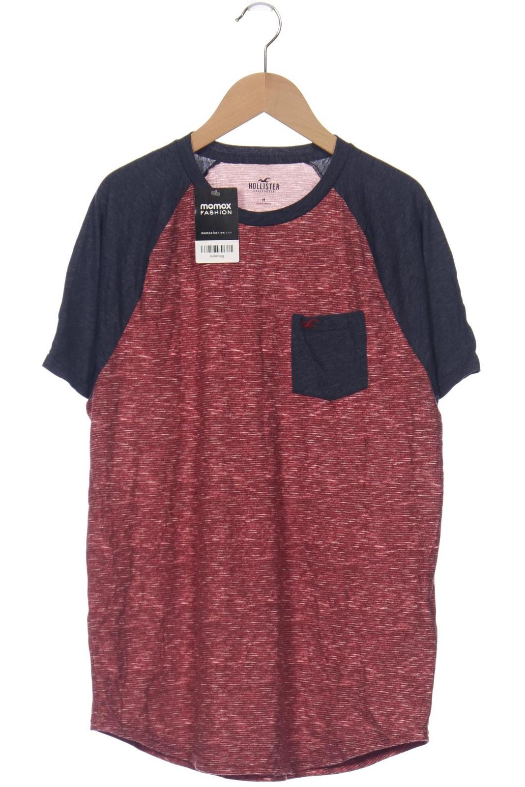 

Hollister Herren T-Shirt, bordeaux, Gr. 48