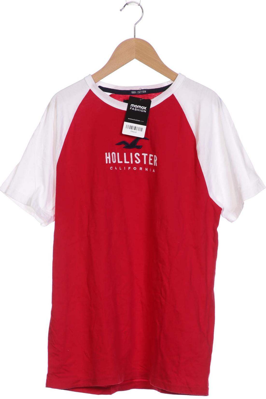 

Hollister Herren T-Shirt, rot, Gr. 48