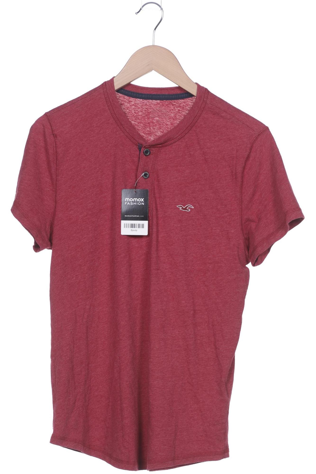 

Hollister Herren T-Shirt, bordeaux, Gr. 46