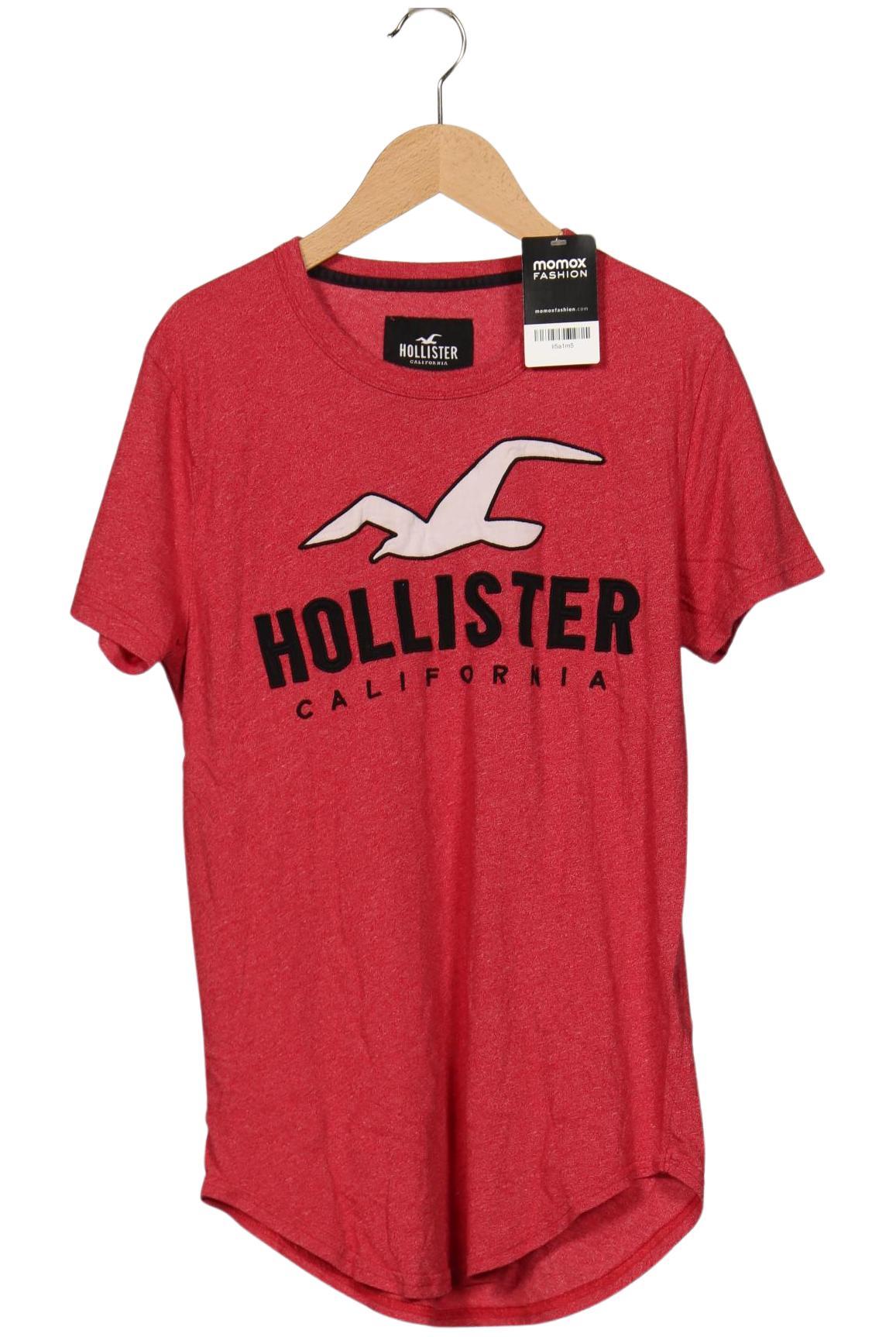 

Hollister Herren T-Shirt, rot, Gr. 44