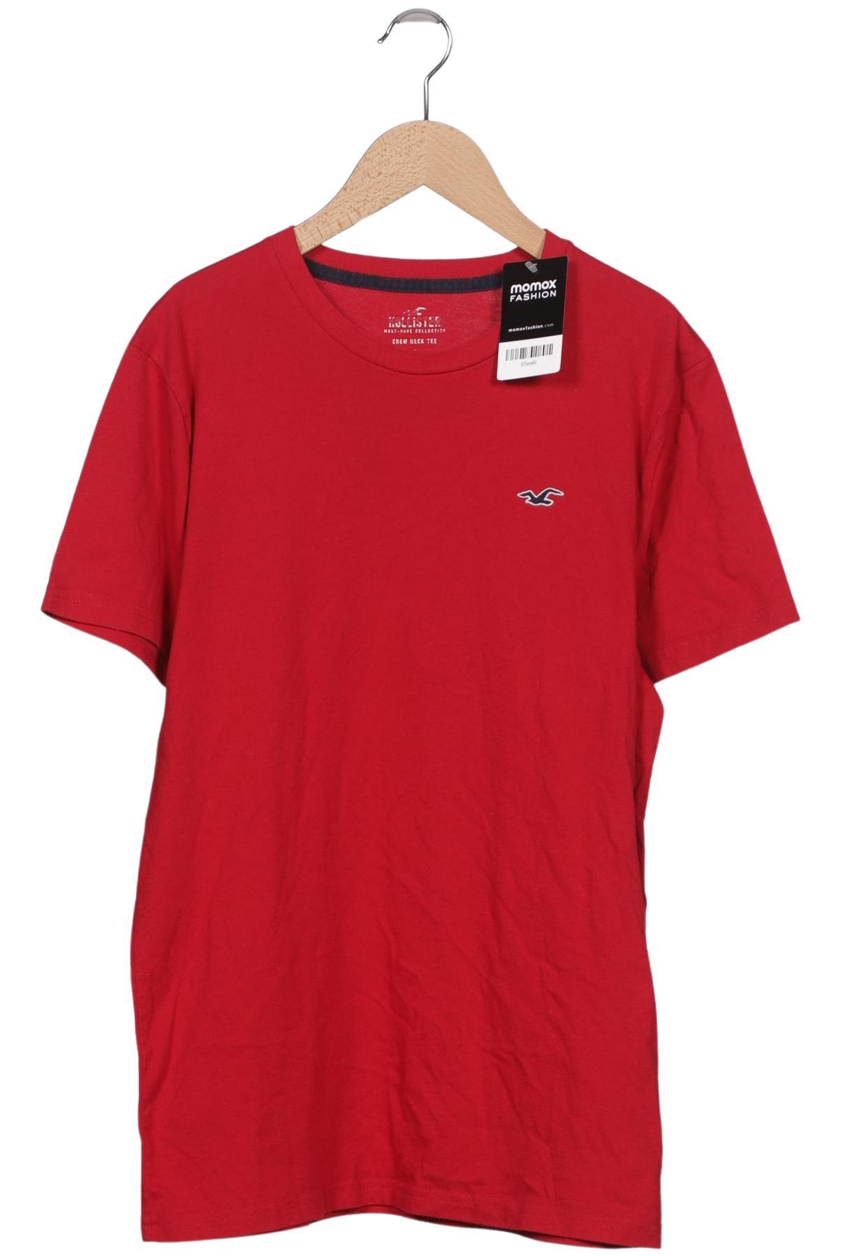 

Hollister Herren T-Shirt, rot, Gr. 48
