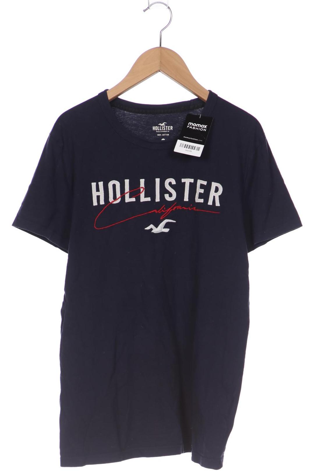 

Hollister Herren T-Shirt, marineblau