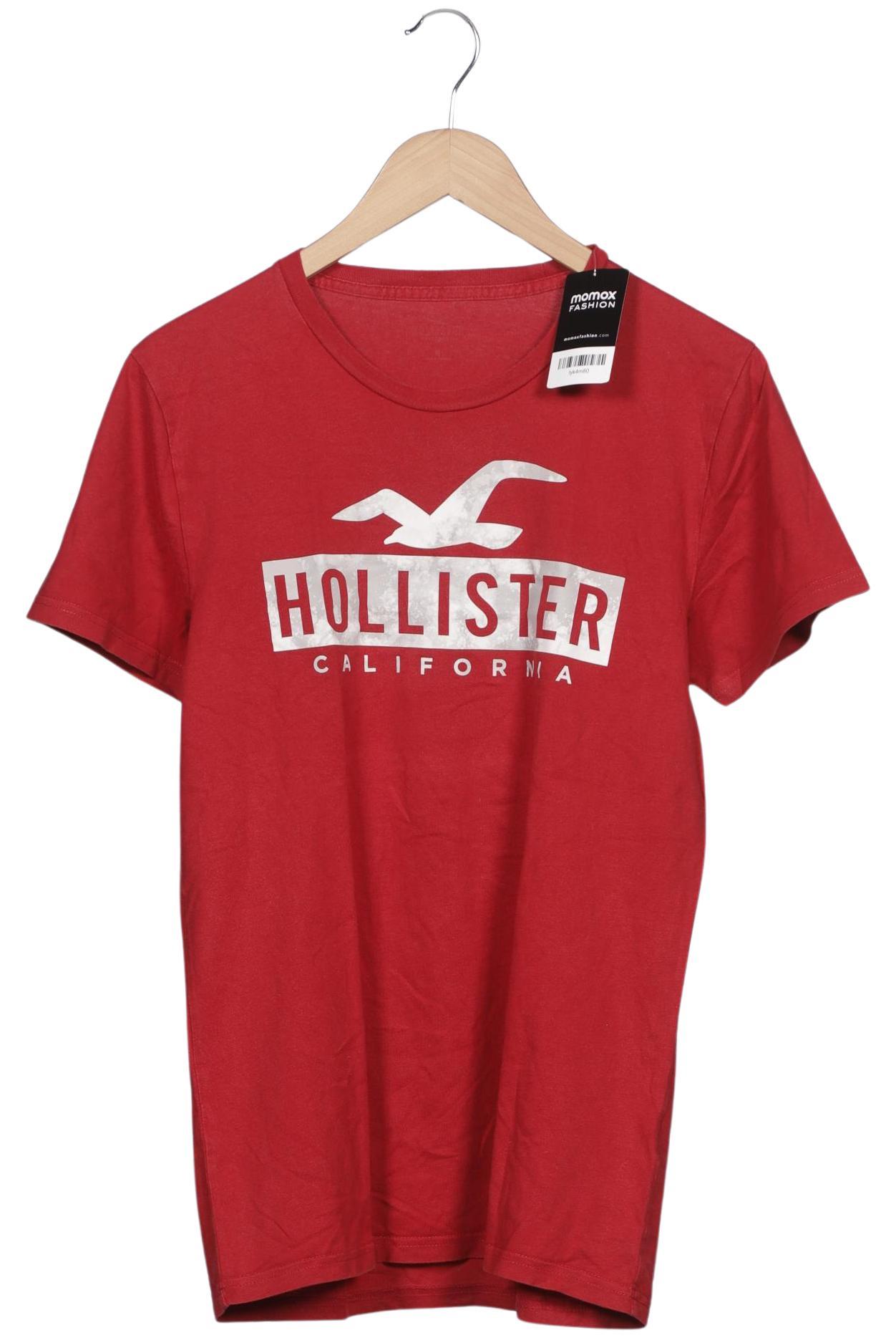 

Hollister Herren T-Shirt, rot, Gr. 48