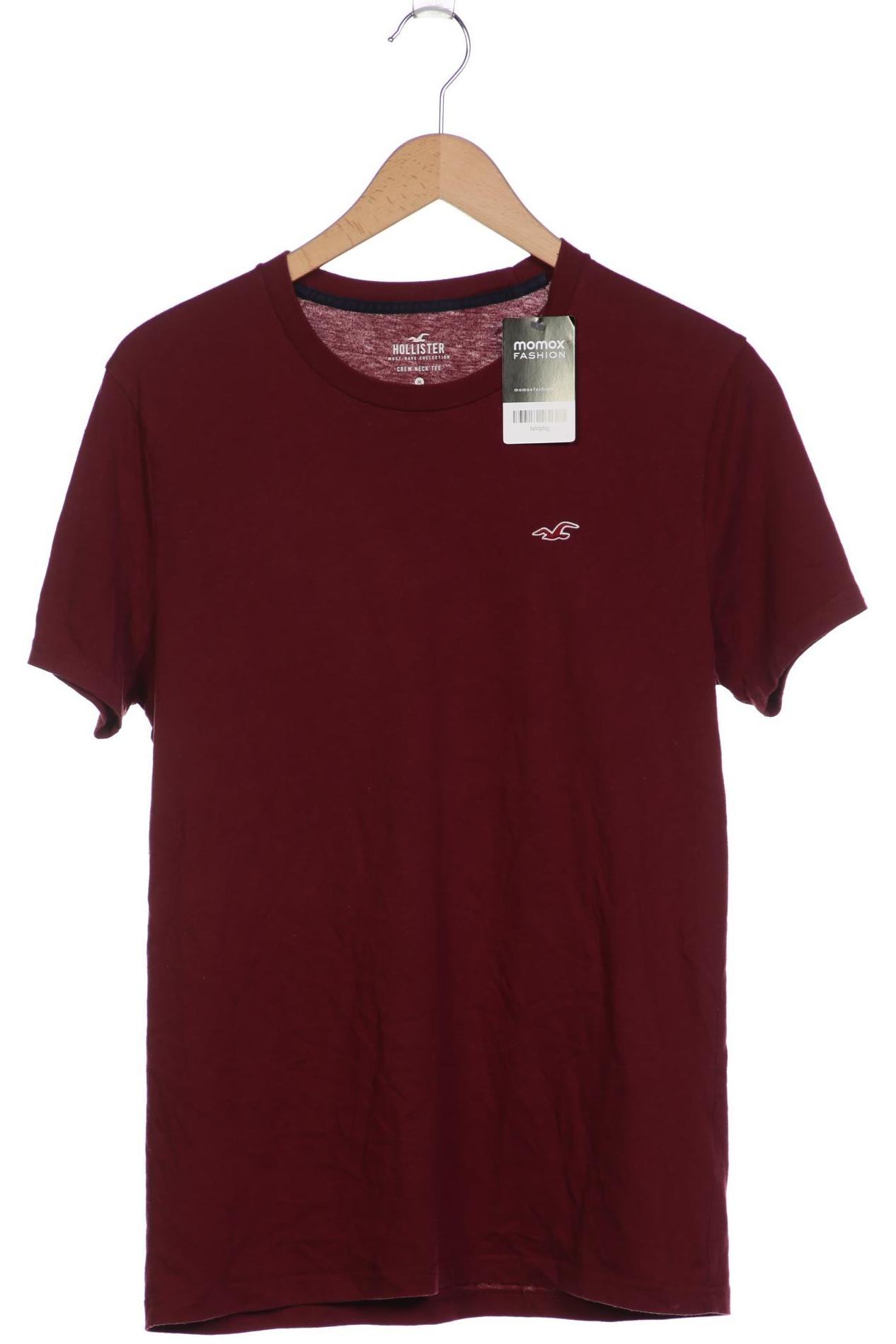 

Hollister Herren T-Shirt, bordeaux, Gr. 48