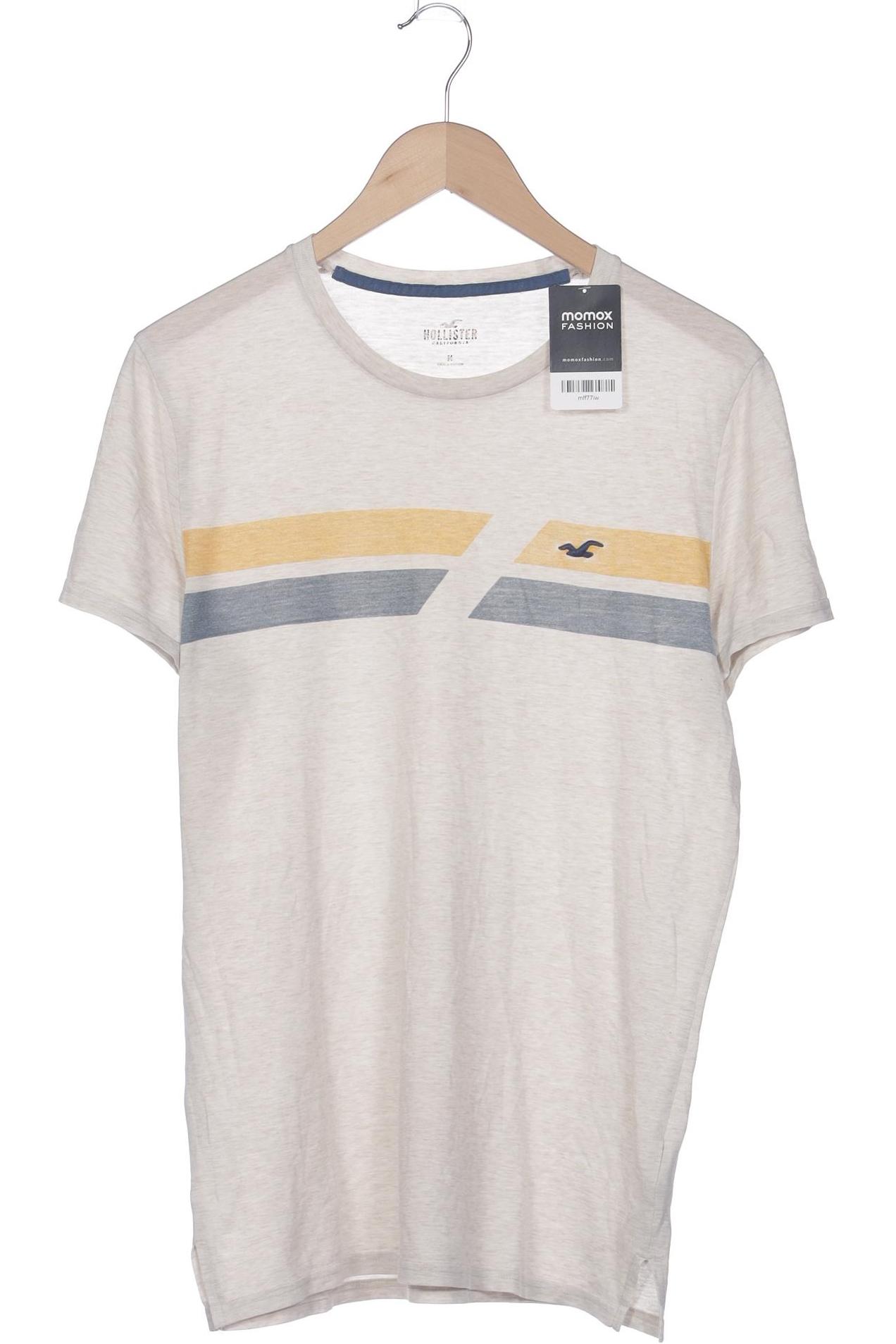 

Hollister Herren T-Shirt, cremeweiß, Gr. 48