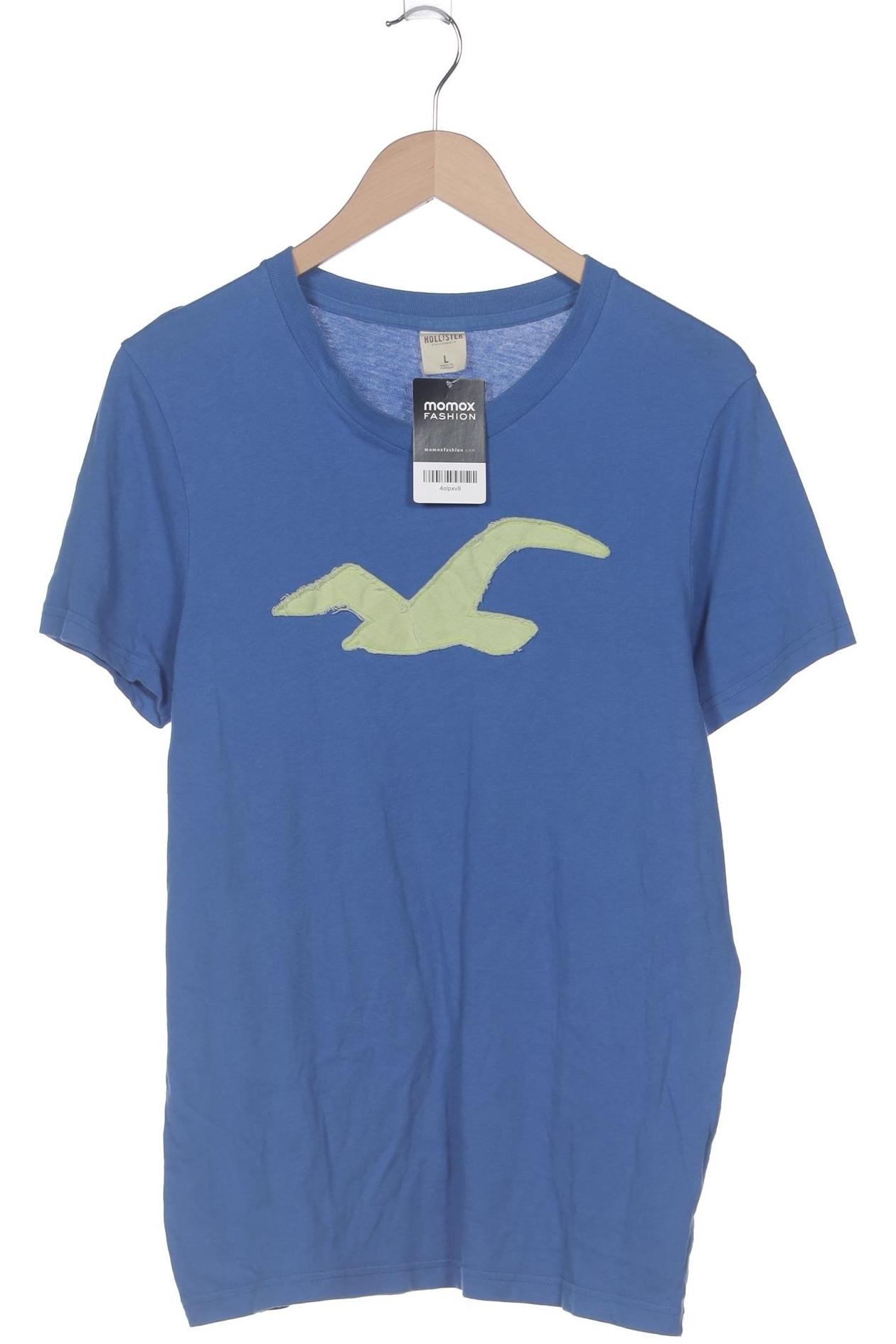

Hollister Herren T-Shirt, blau, Gr. 52