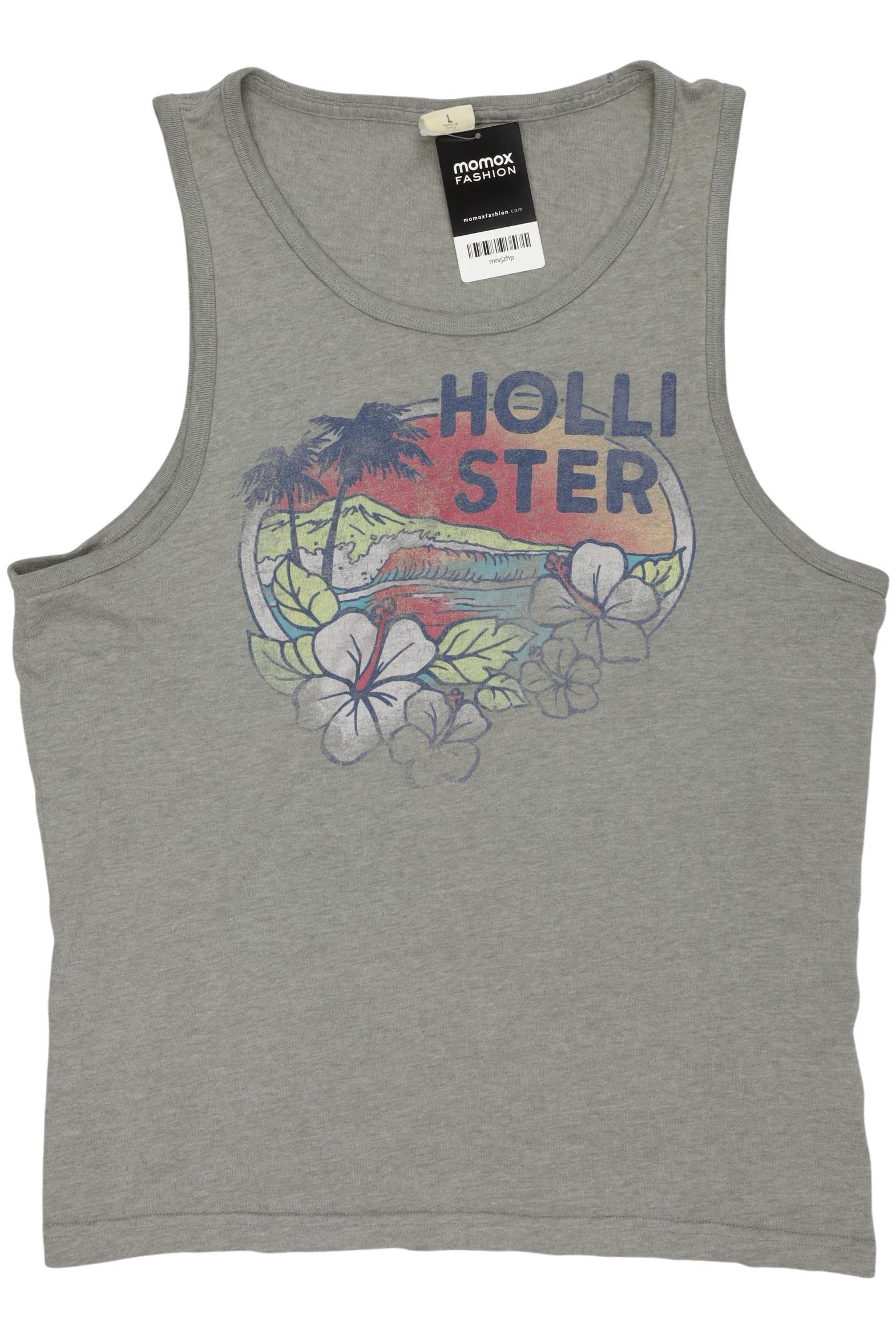 

Hollister Herren T-Shirt, grau, Gr. 52