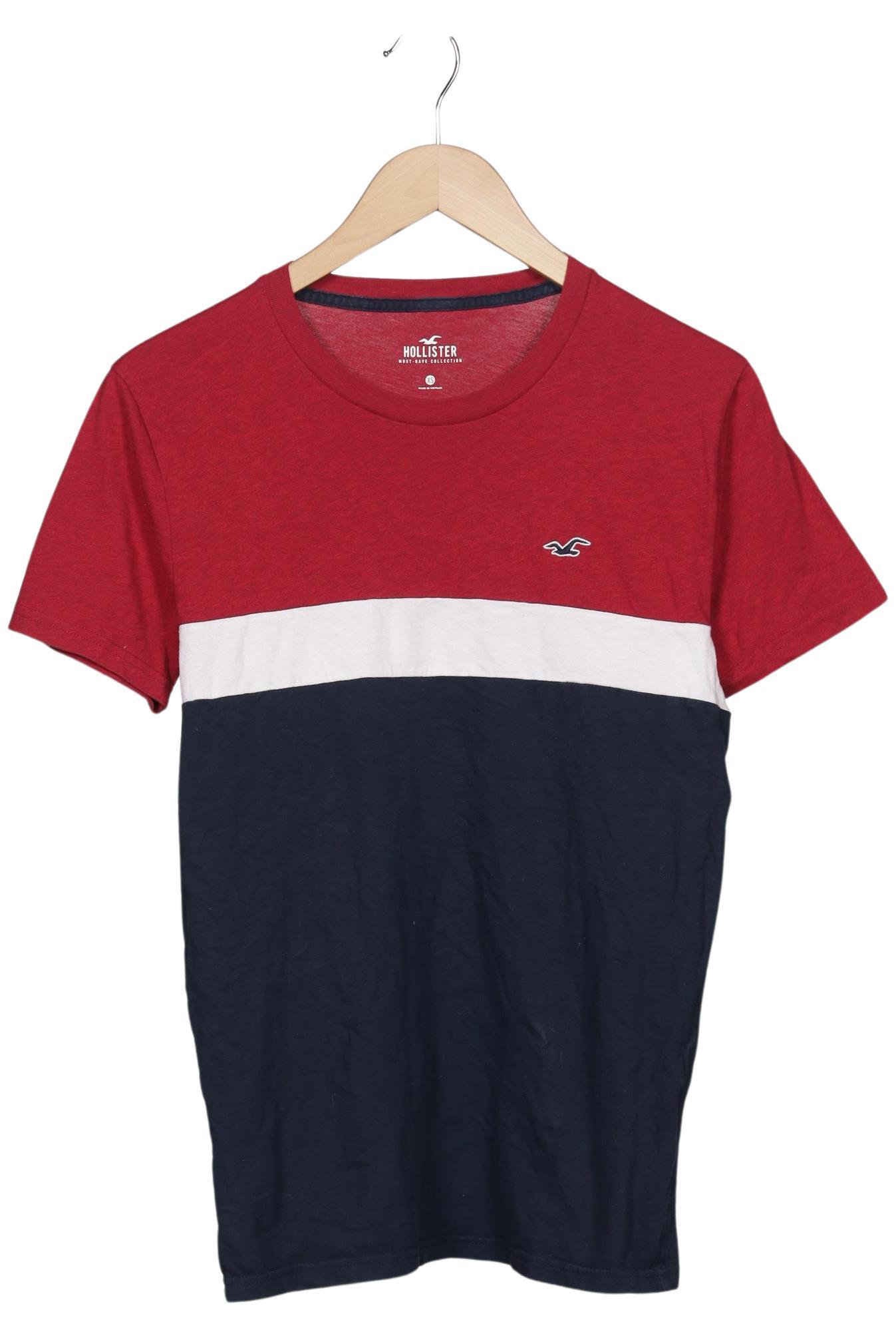 

Hollister Herren T-Shirt, rot, Gr. 44