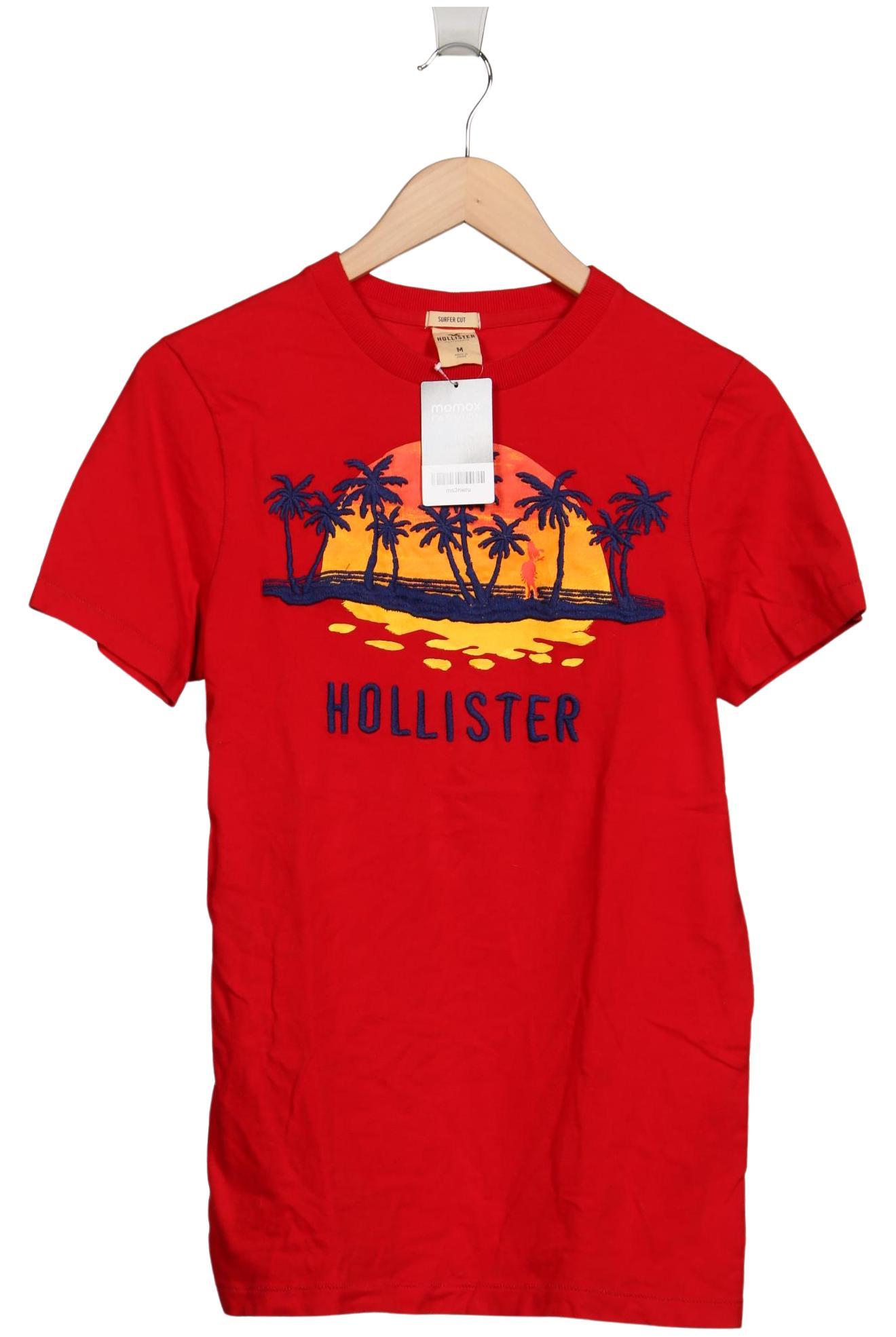 

Hollister Herren T-Shirt, rot, Gr. 48
