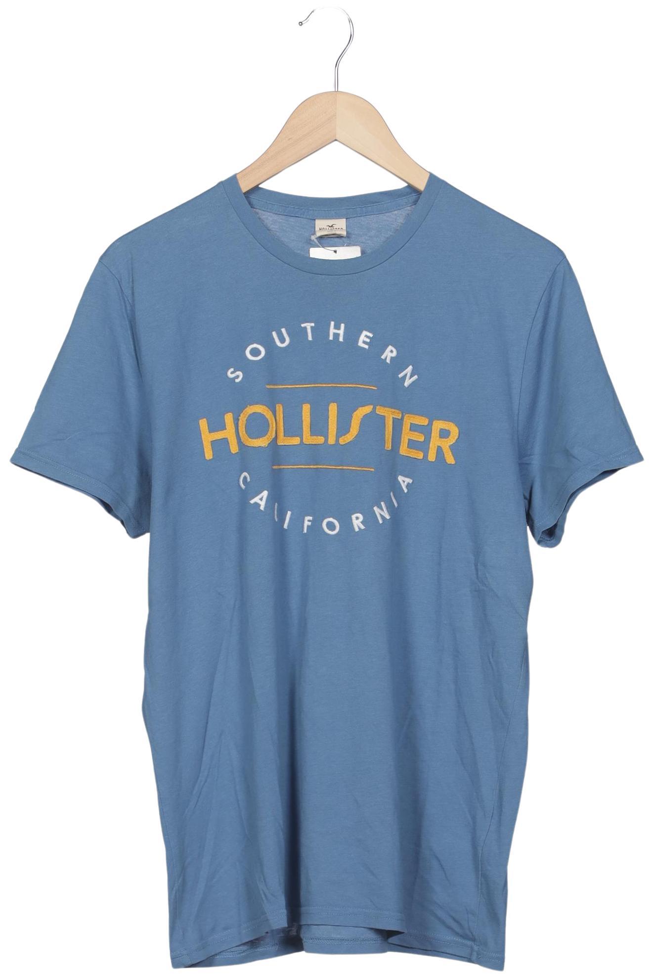 

Hollister Herren T-Shirt, blau, Gr. 52