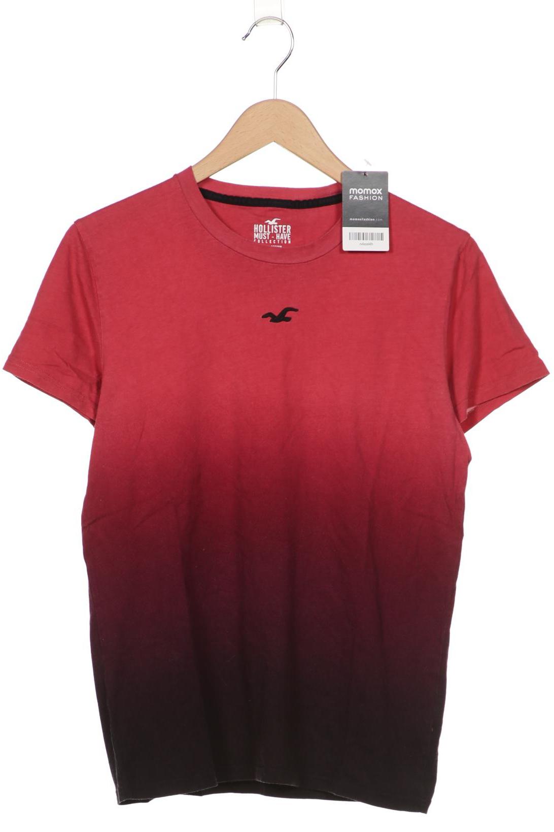 

Hollister Herren T-Shirt, bordeaux, Gr. 46