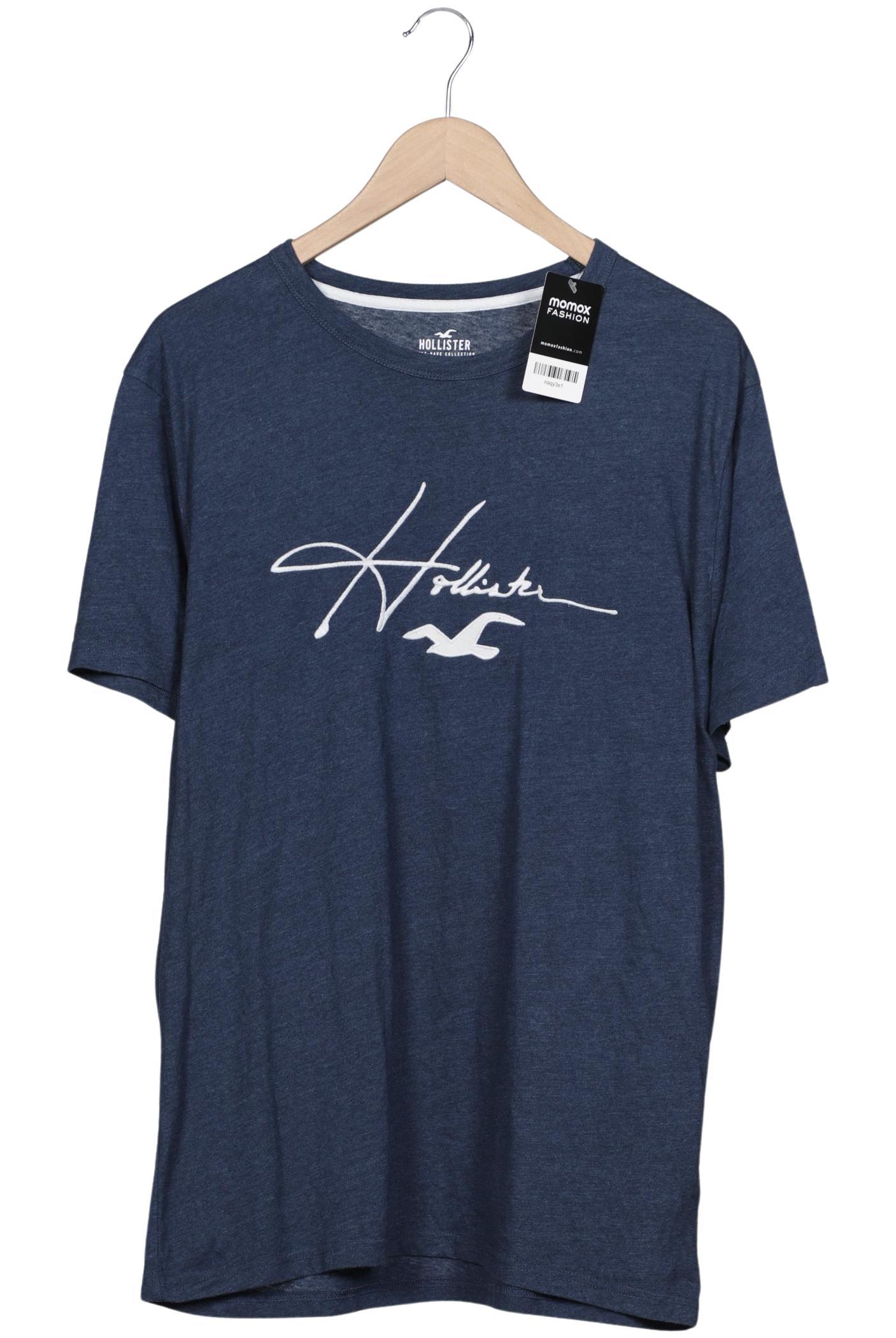 

Hollister Herren T-Shirt, marineblau, Gr. 54