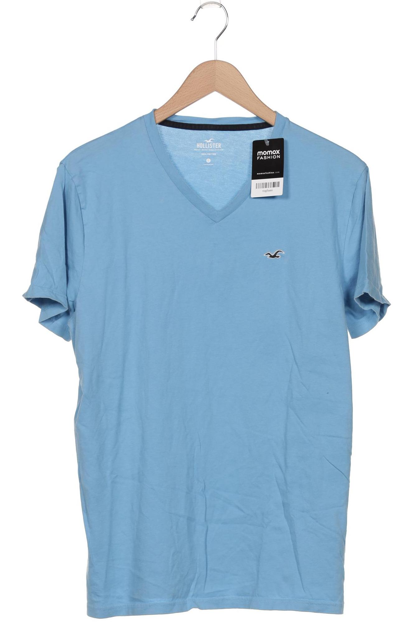 

Hollister Herren T-Shirt, blau, Gr. 52