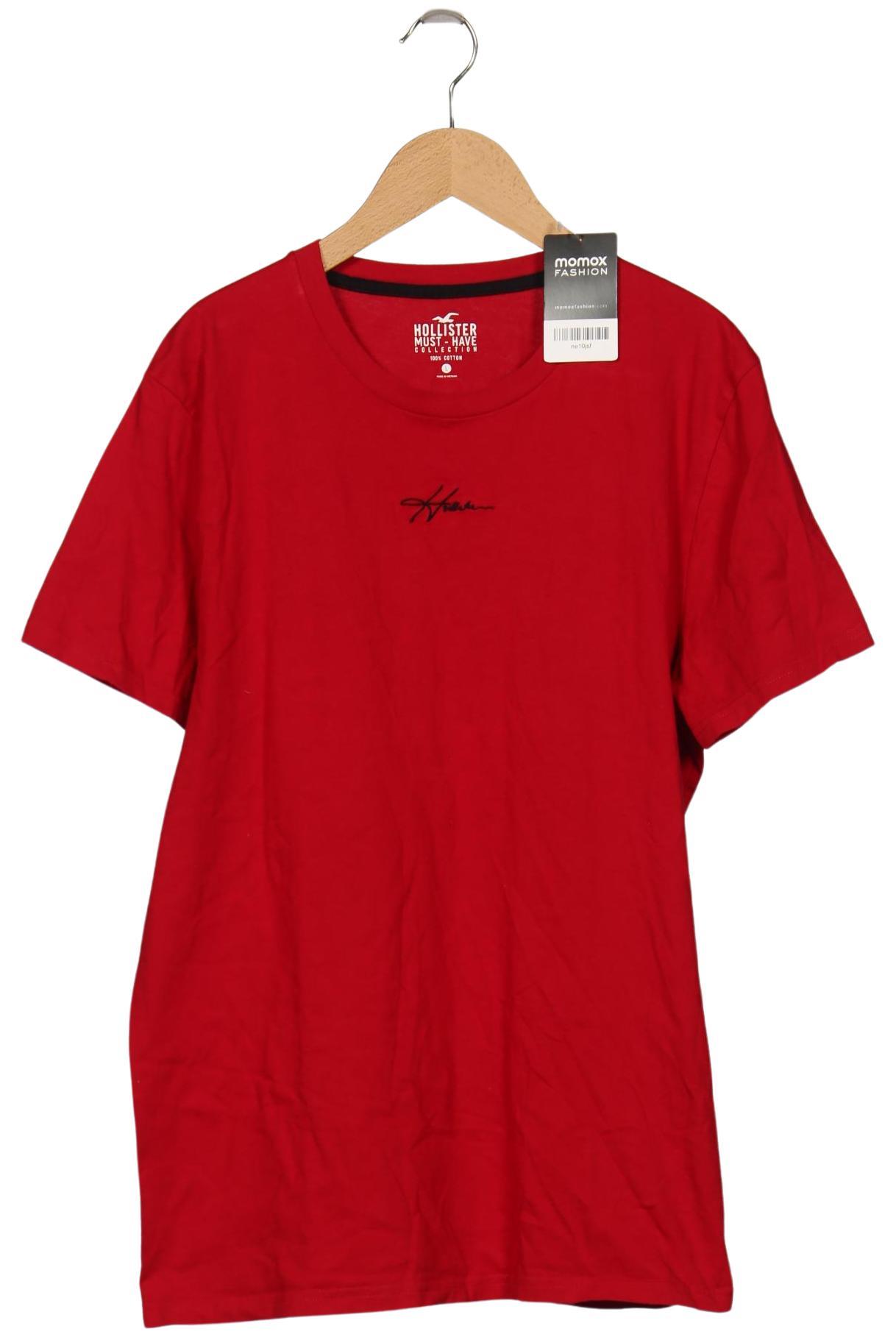 

Hollister Herren T-Shirt, rot, Gr. 52