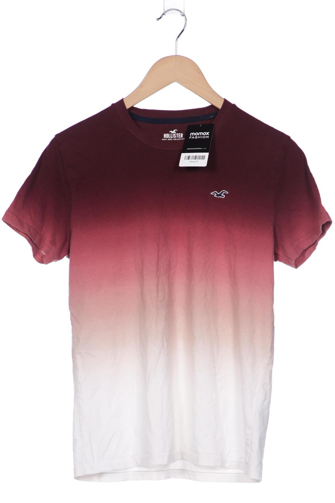 

Hollister Herren T-Shirt, bordeaux, Gr. 46