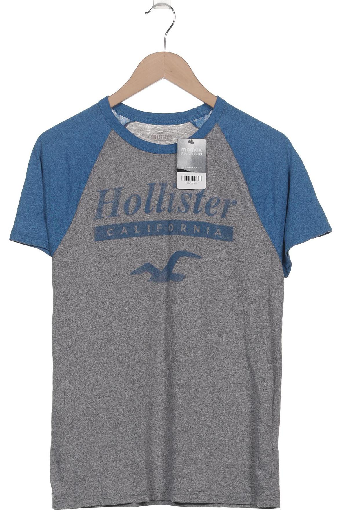 

Hollister Herren T-Shirt, grau, Gr. 48