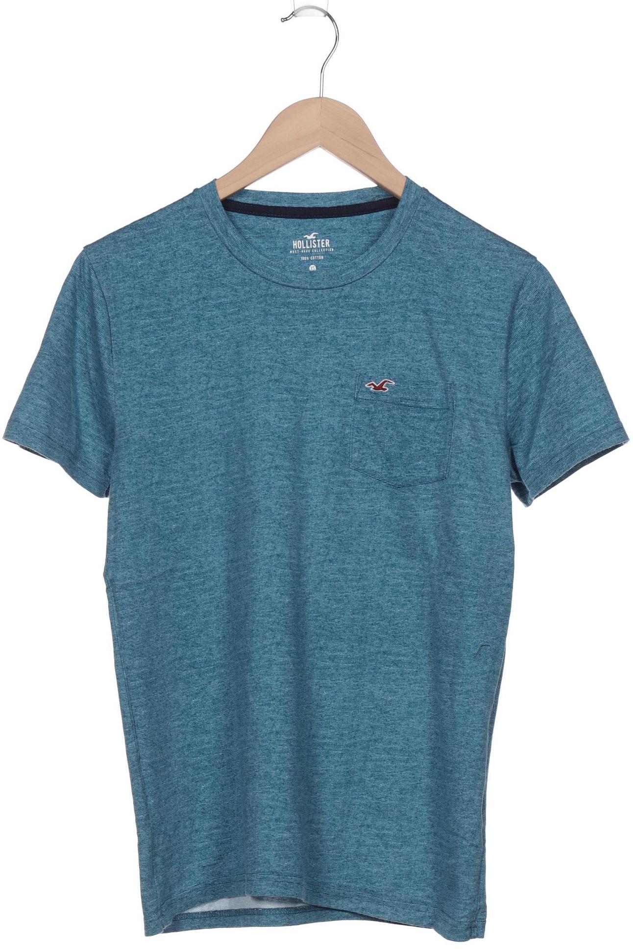 

Hollister Herren T-Shirt, türkis