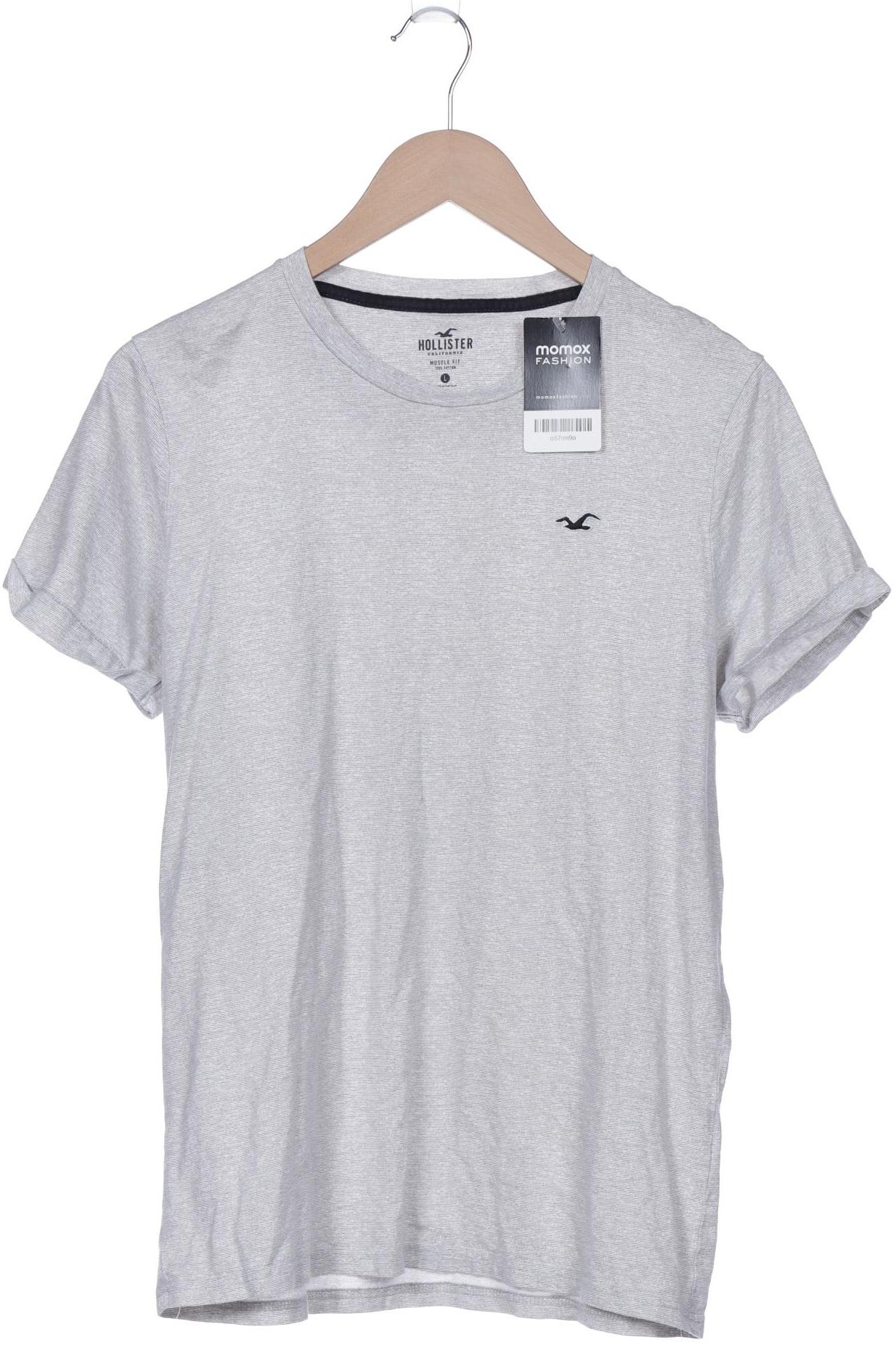 

Hollister Herren T-Shirt, grau, Gr. 52