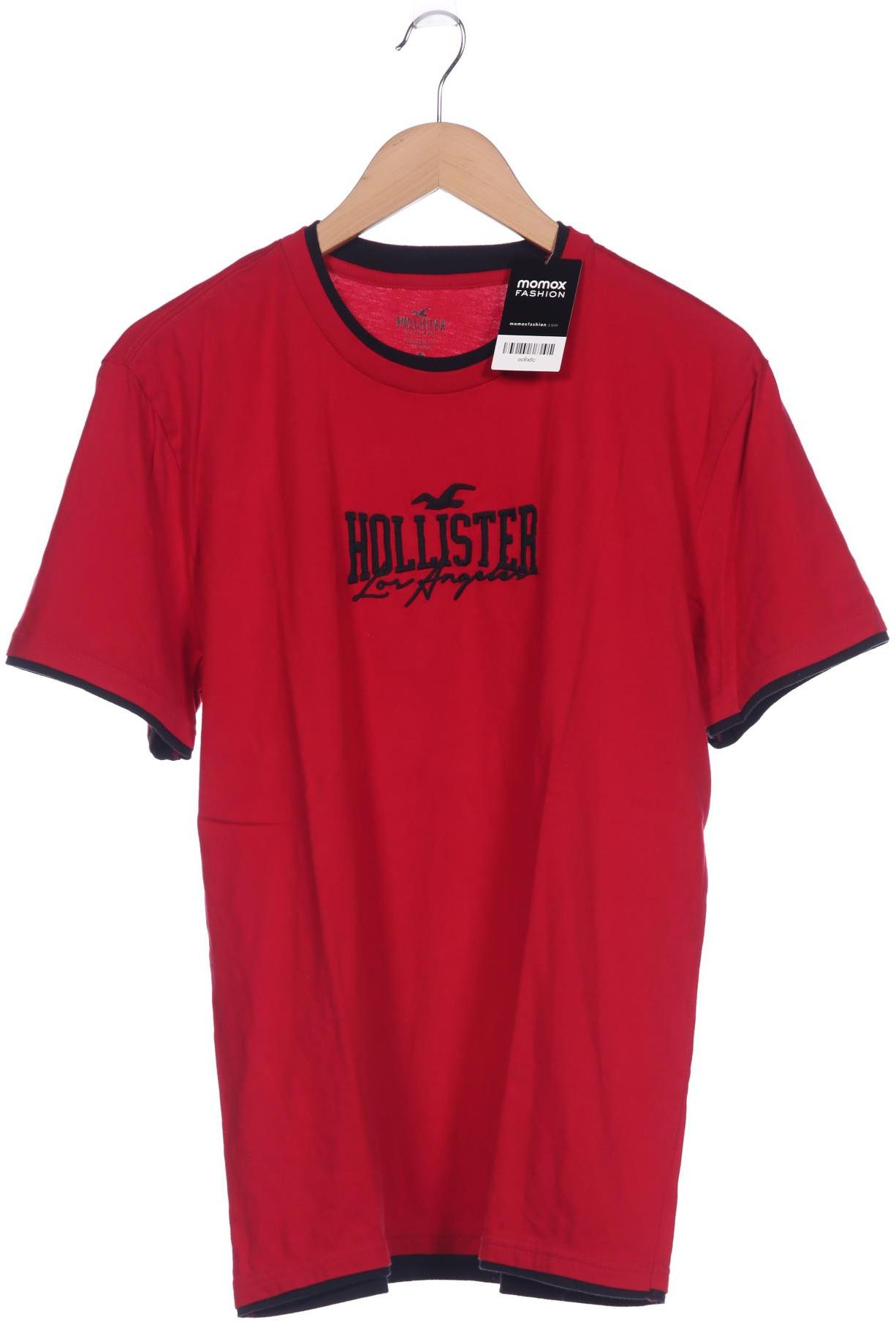 

Hollister Herren T-Shirt, rot, Gr. 48