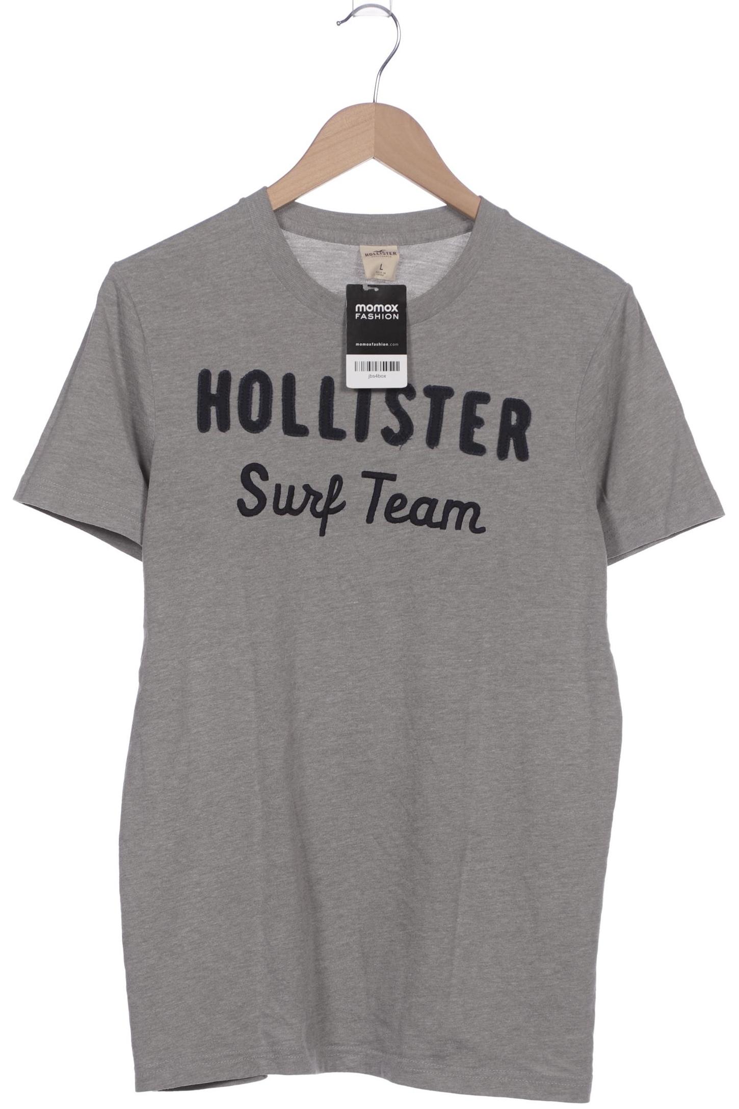 

Hollister Herren T-Shirt, grau, Gr. 52